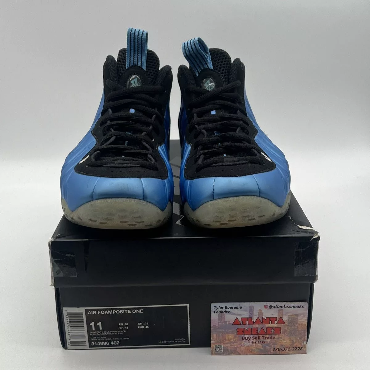 Nike Low Top Sneakers Nike Air Foamposite one university blue