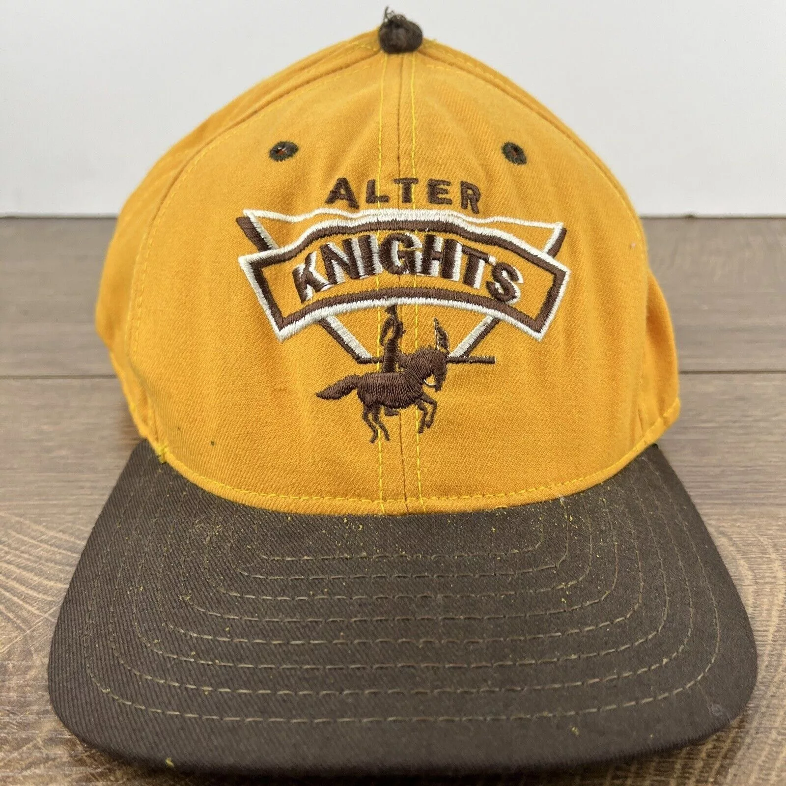 Other Hats Other Alter Knights Hat Alter High School Yellow Hat Adjustable Ad