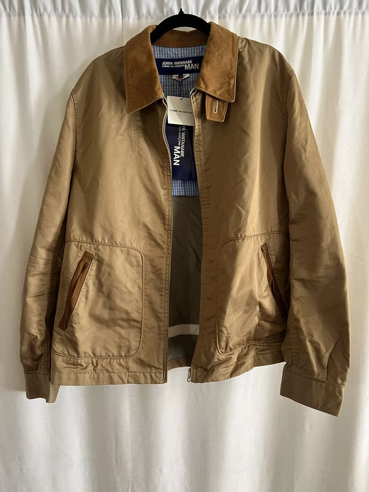 Junya Watanabe Light Jackets Junya Watanabe Tan Tool Jacket Brown