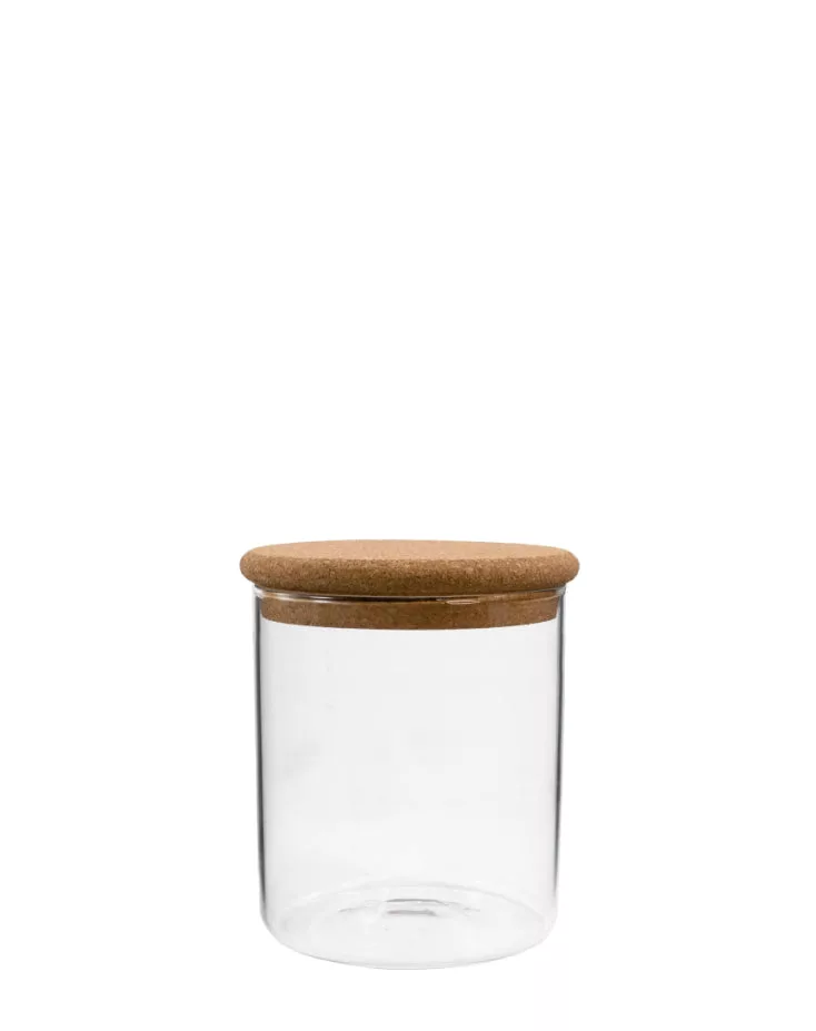 Canister Borosilicate Cork Lid 24oz