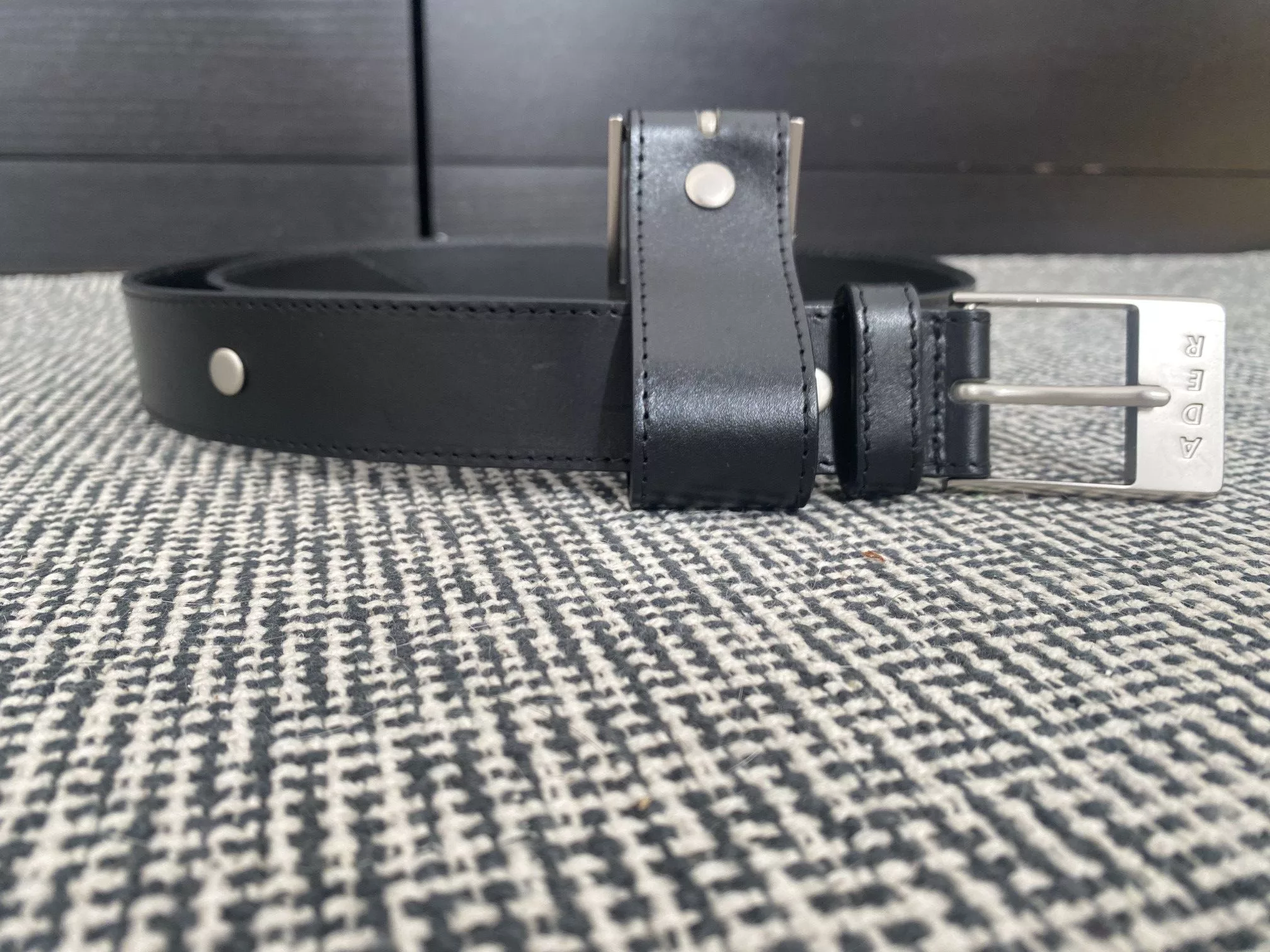Ader Error Belts Ader Error Twin Belt Black