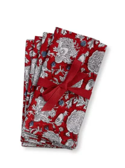 Multi Janis Blkpr  Napkin S/4