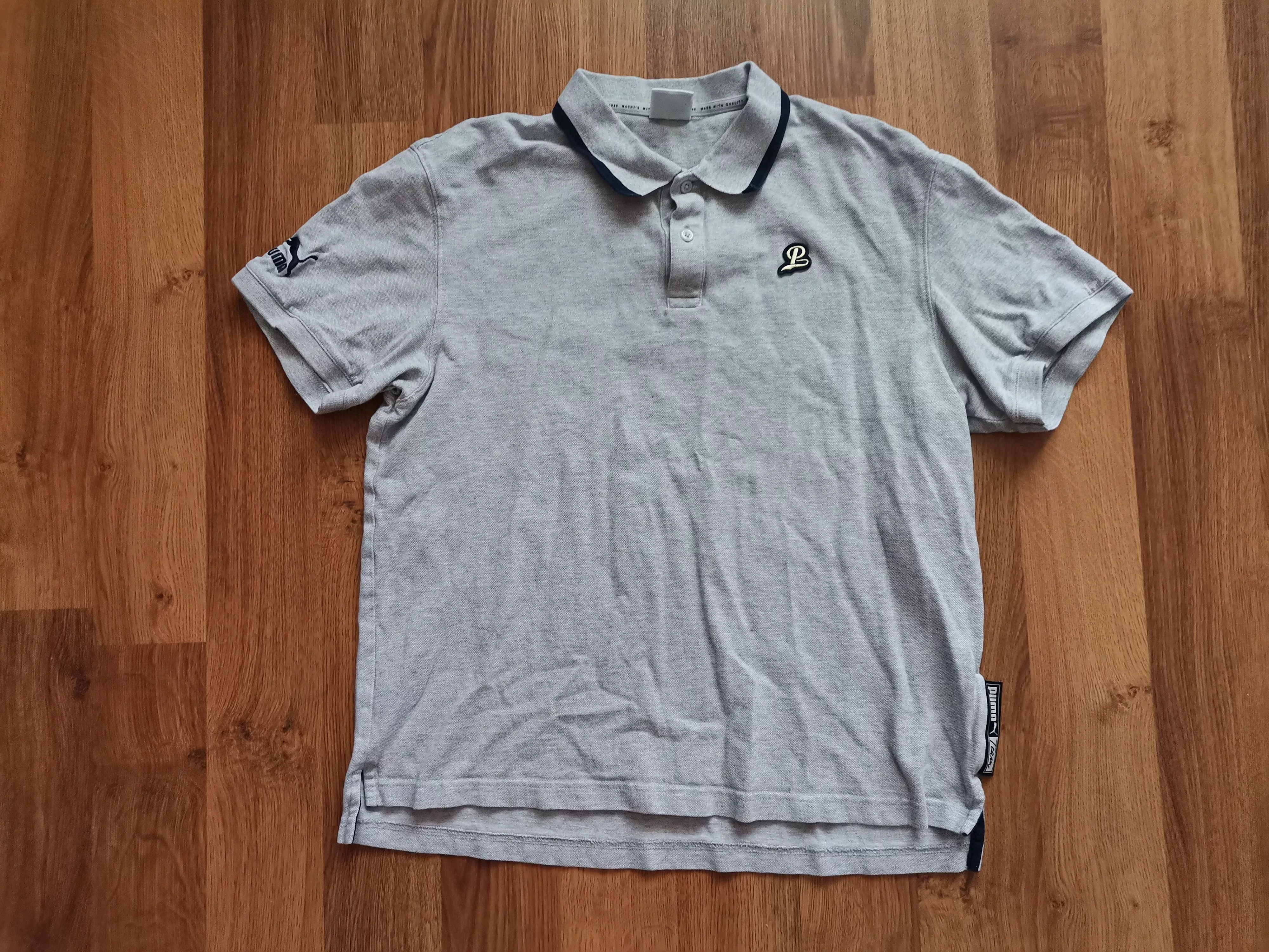 Puma Polos Puma Polo Gray Streetwear