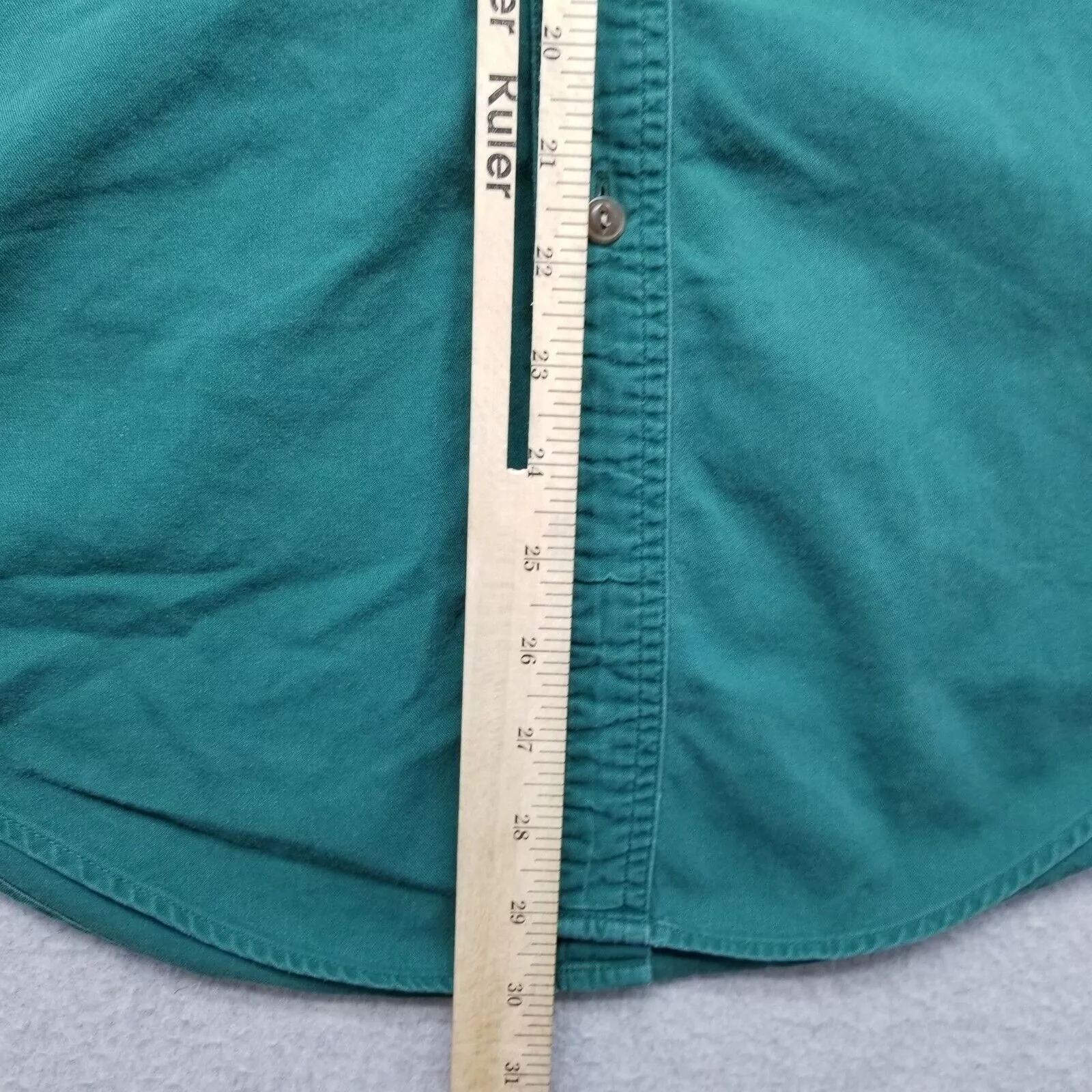 Chaps Ralph Lauren Shirts Button Ups Chaps Ralph Lauren Shirt Men Medium Button Up Oversized Green