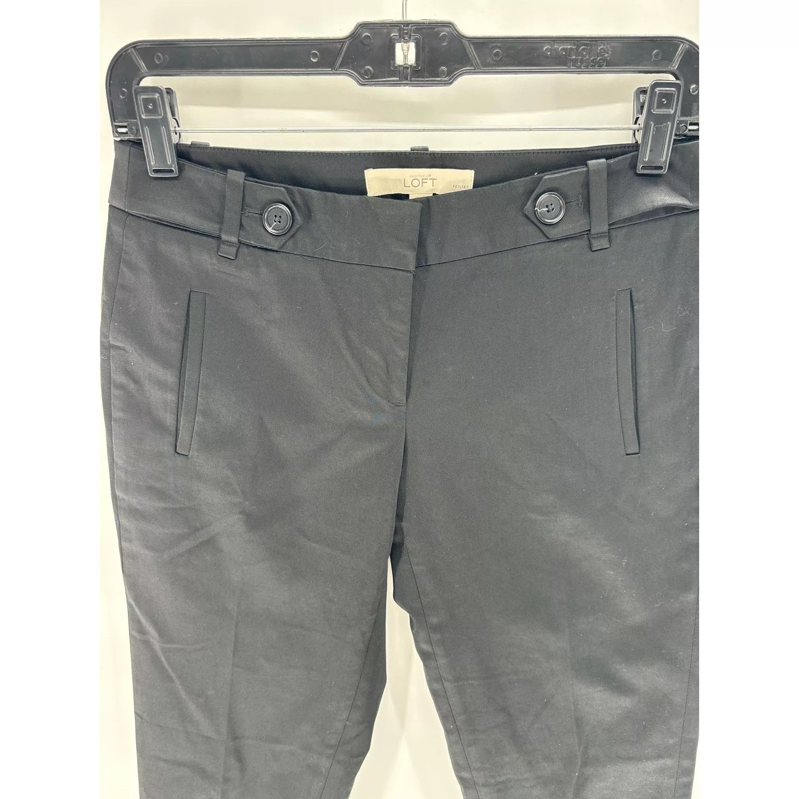 Loft Pants Loft Women's Petite size 2 Black capris