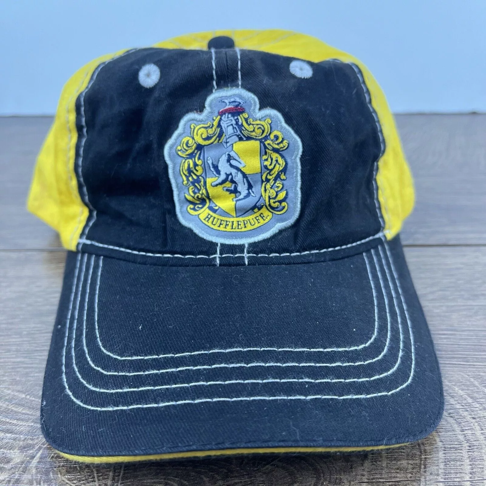 Other Hats Other Hufflepuff Hat Harry Potter Snapback Hat Black Hat Adjustabl