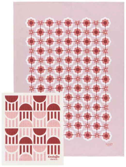 Paseo Dishtowel & Swedish Dishtowel S/2