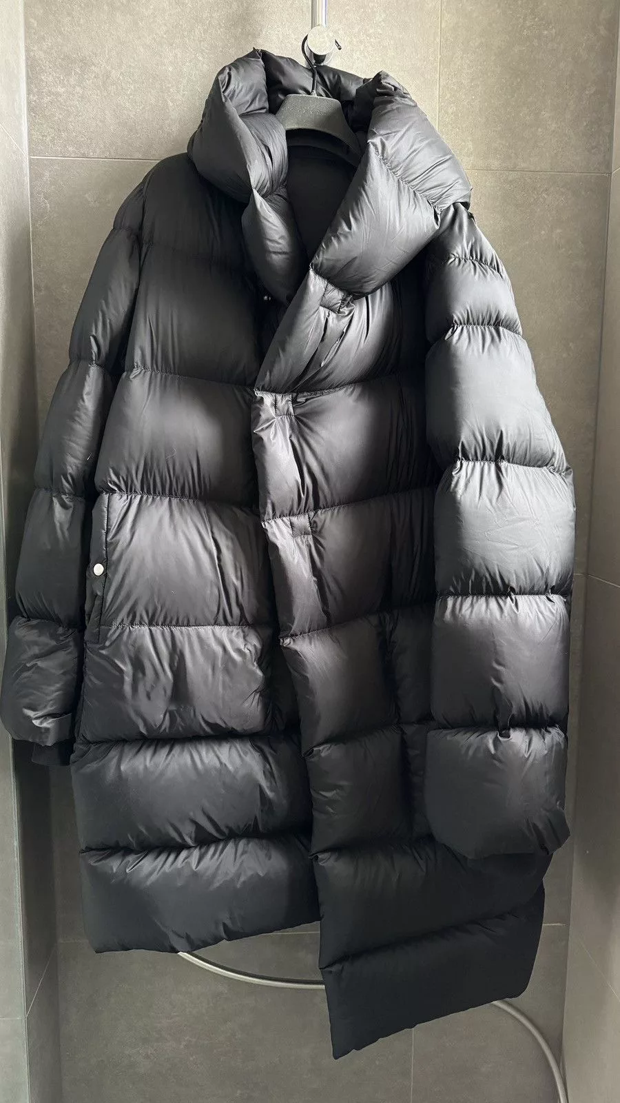 Rick Owens Heavy Coats Rick Owens Puffer Coat Black