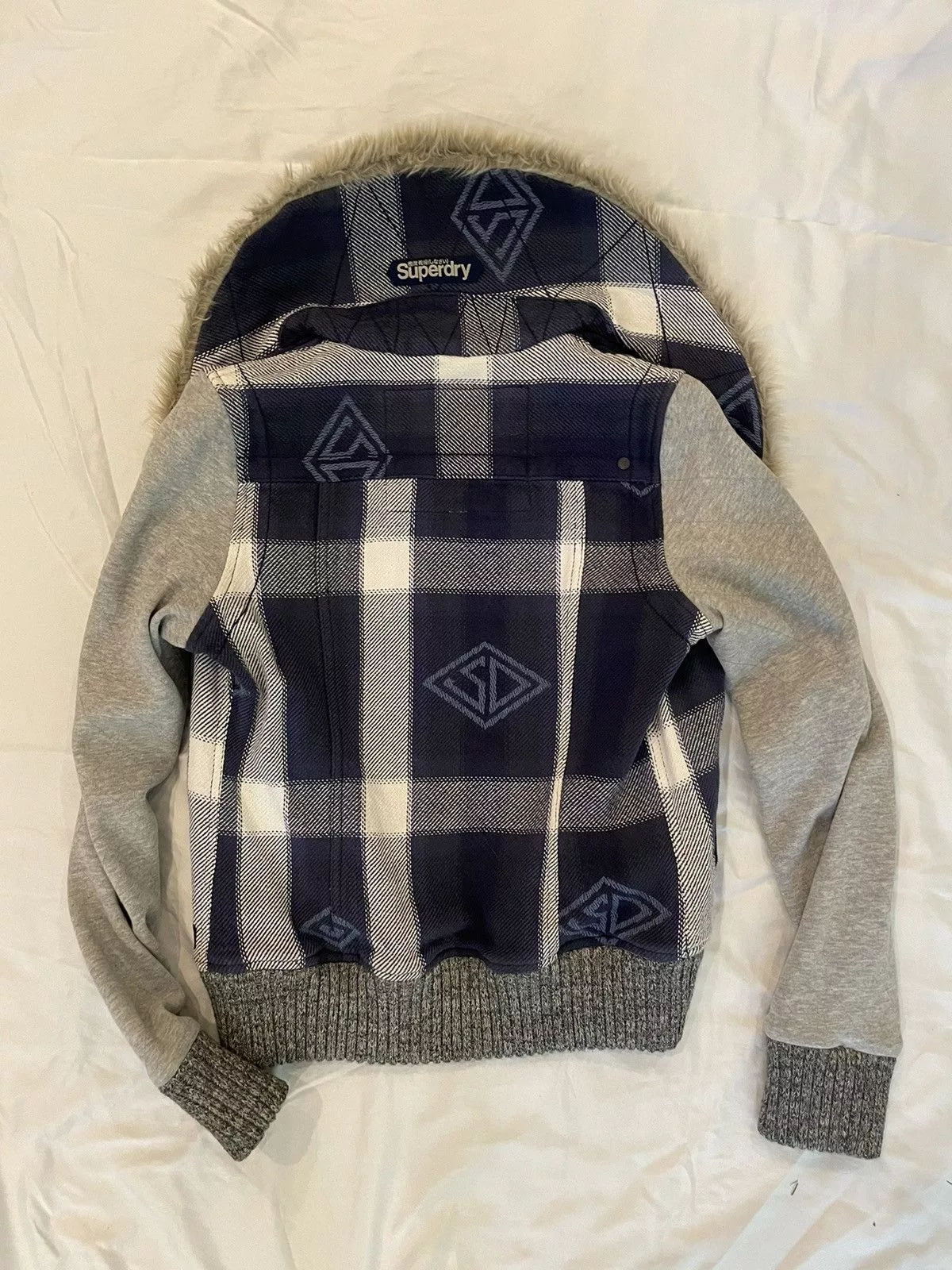 Superdry Light Jackets Superdry Winter Jacket Blue
