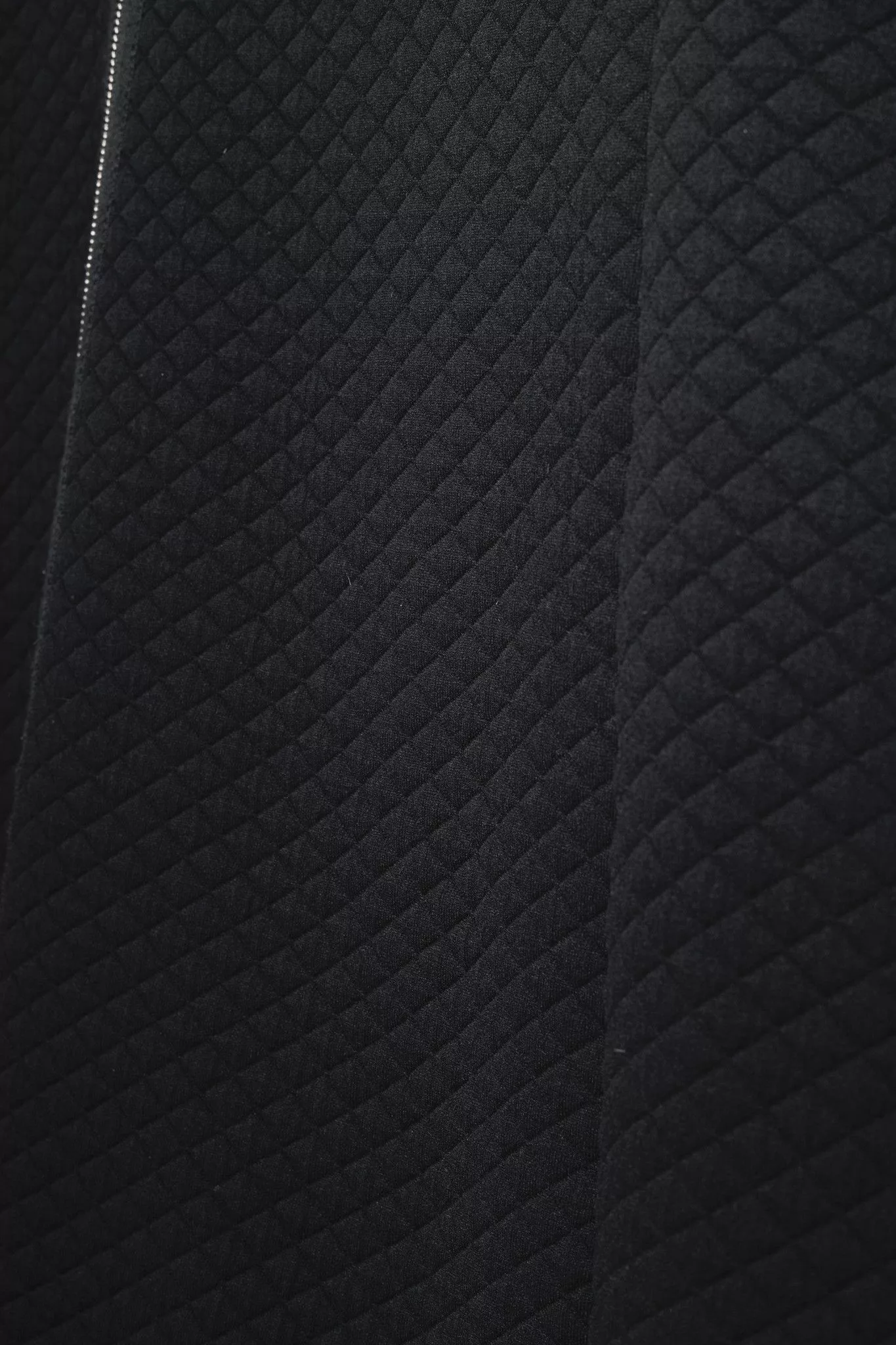 Marie Saint Pierre Vests Marie Saint Pierre Black Quilted Maxi Vest
