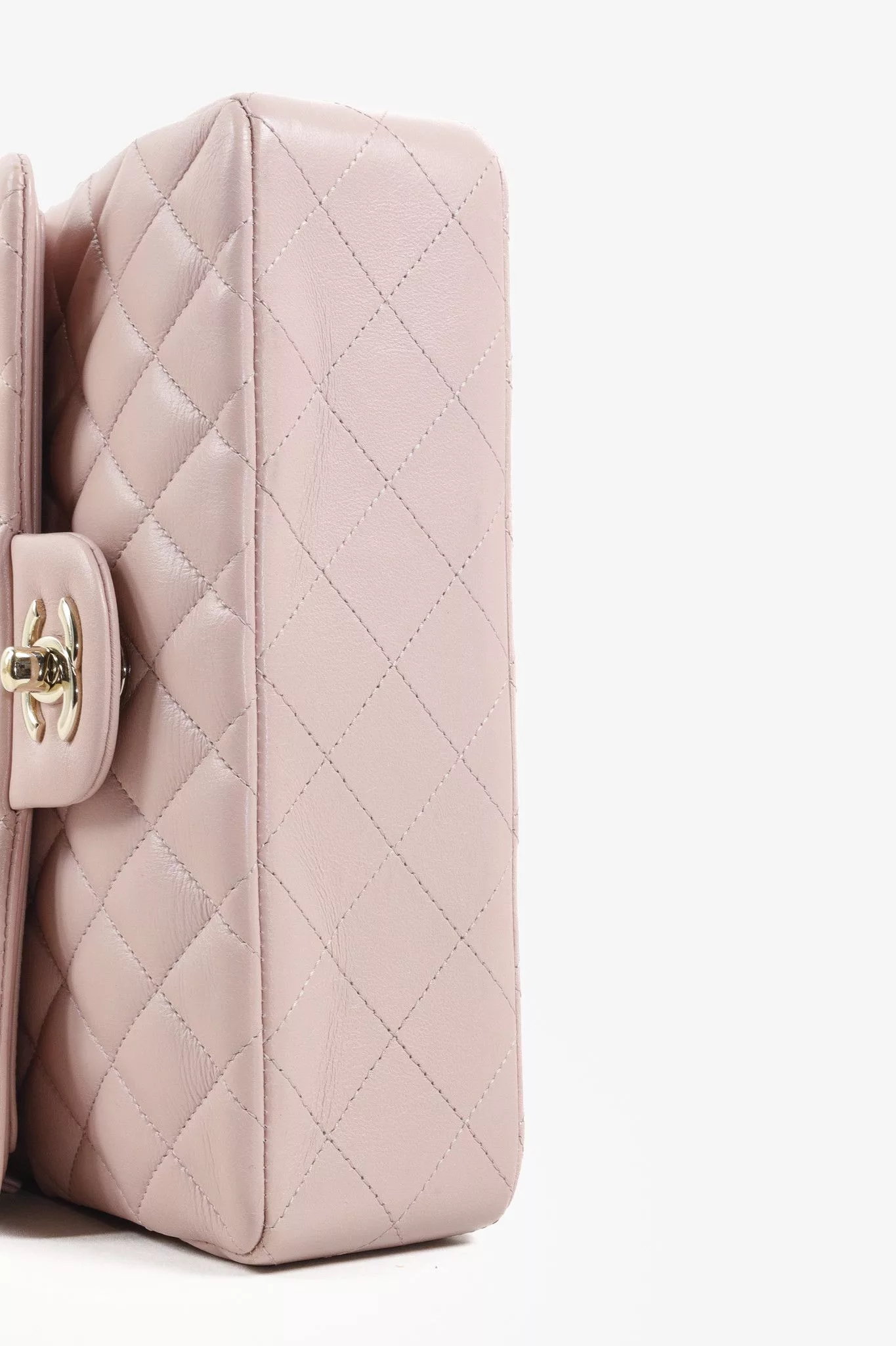 Chanel Shoulder Bags Chanel CC Mini Rectangle Flap Bag Pink