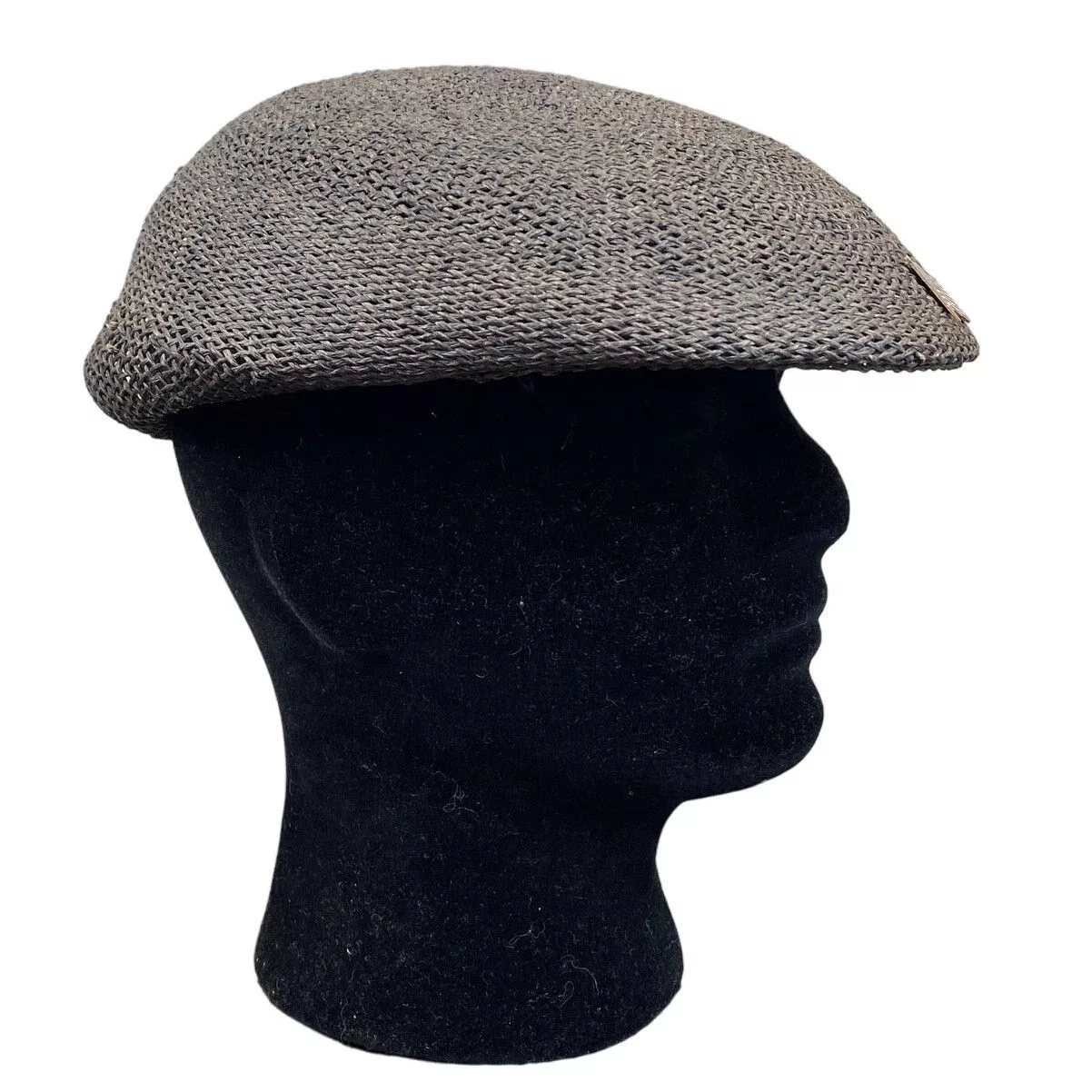 Kangol Hats Kangol Straw Driving Newsboy Cabbie Hat Size Small Gray Vintage