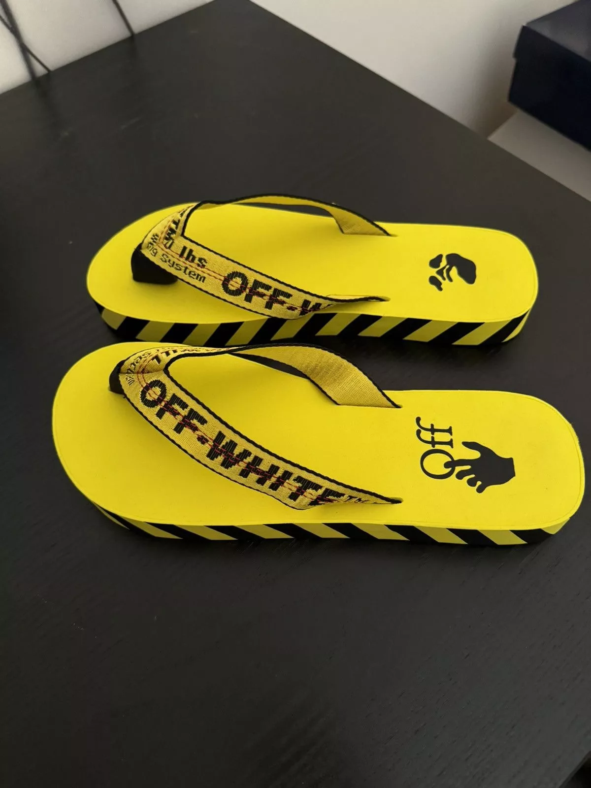 Off-White Sandals Off-White Off White Industrial-strap Yellow