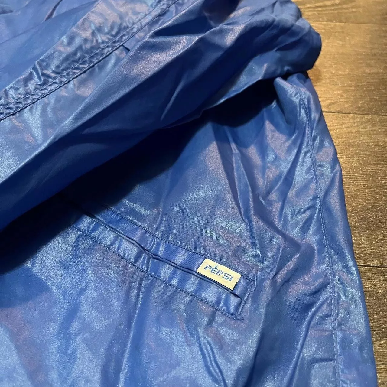 Designer Bombers Designer Vintage Pepsi Collection Windbreaker Blue