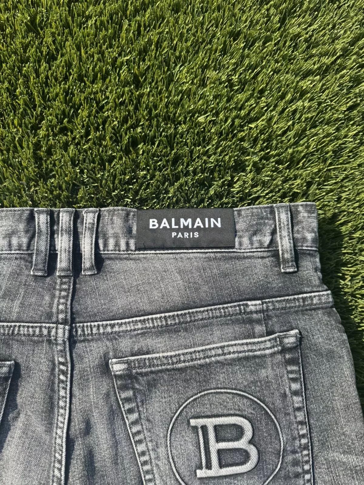 Balmain Denim Balmain BALMN Gray