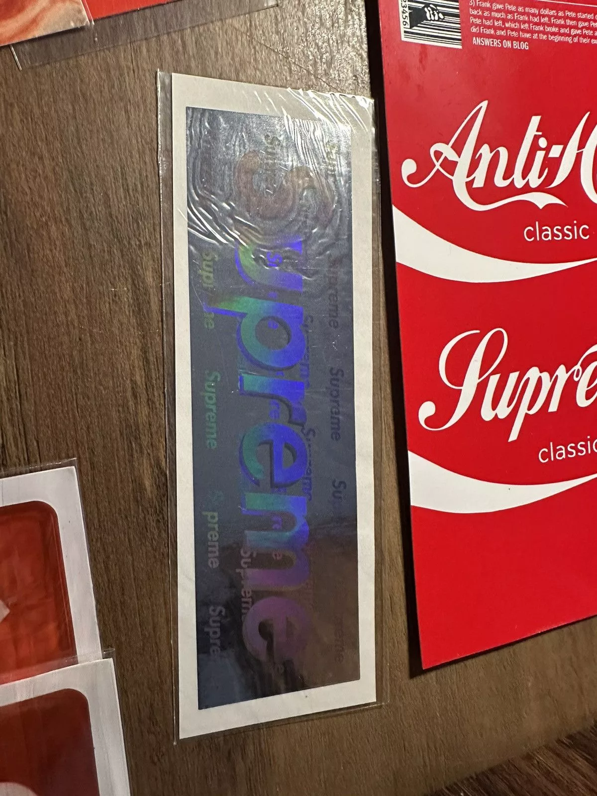 Supreme Supreme Supreme Stickers from Various Seaons Multi