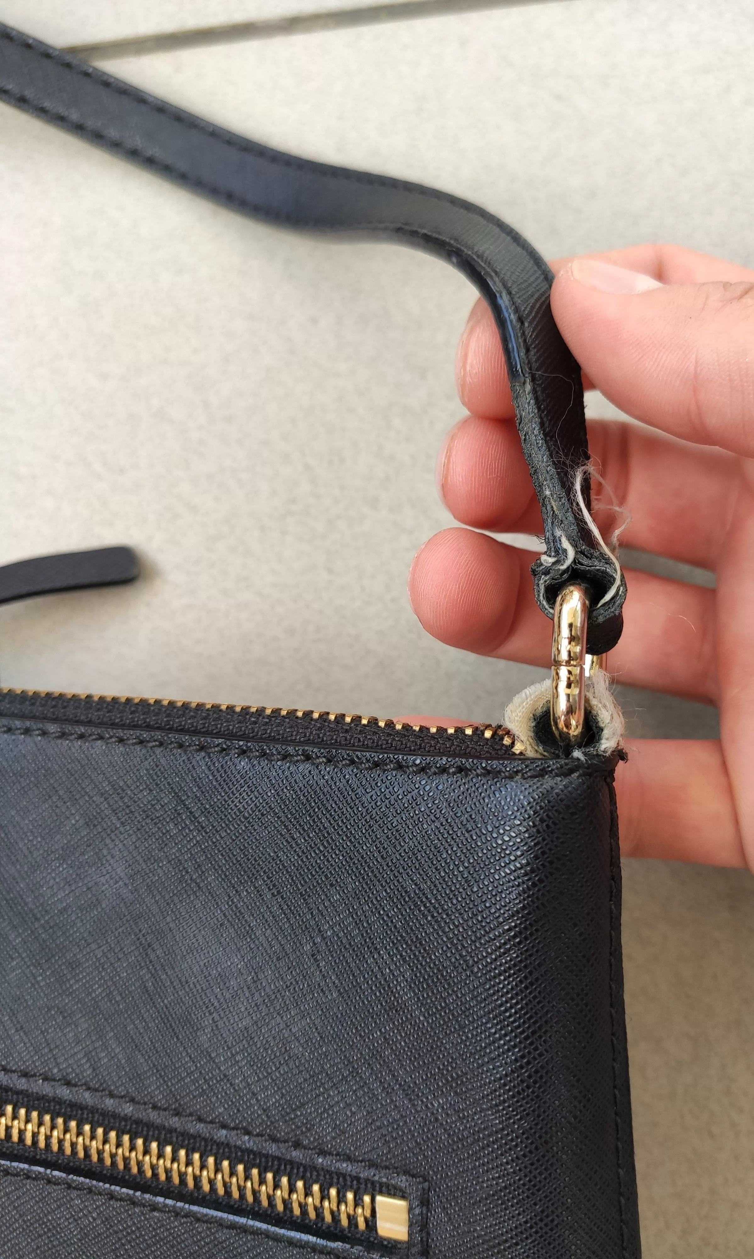 Designer Mini Bags Designer × Kate Spade Kate Spade classic leather bag Black