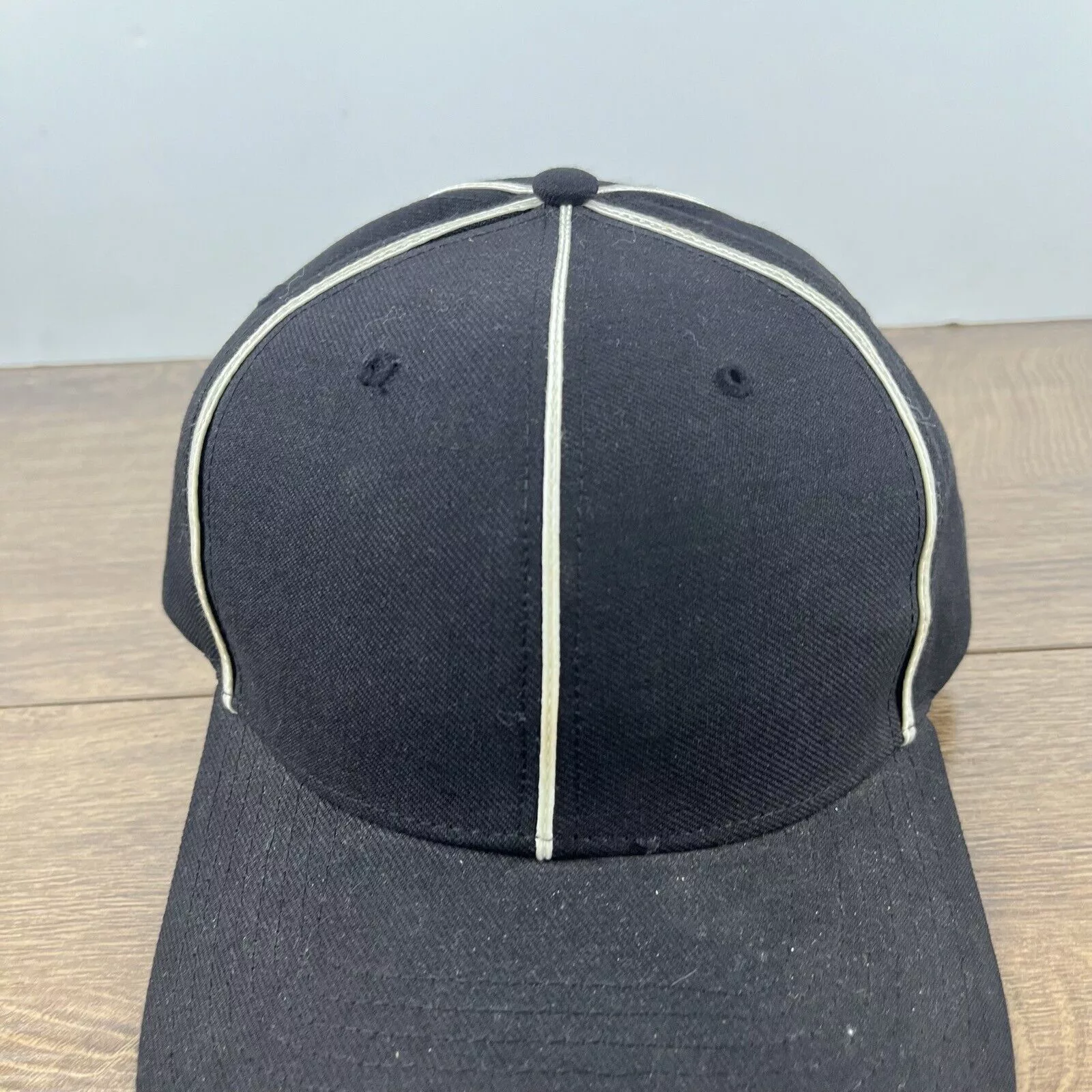 Richardson Hats Richardson Black Hat Referee Official Adjustable Hat Black A