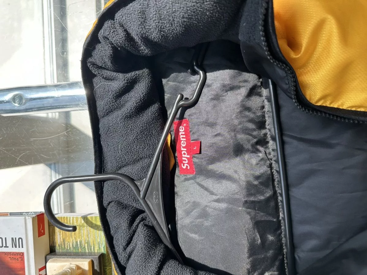 Supreme Heavy Coats Supreme Yellow Puffer Reflective