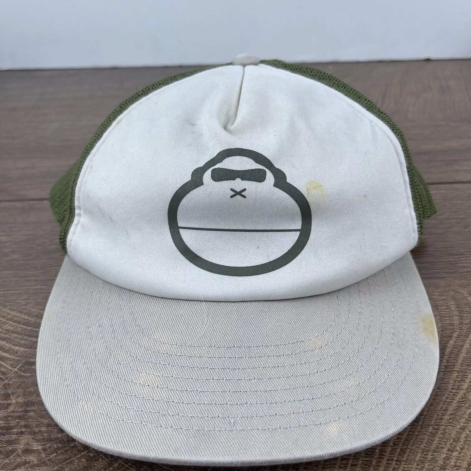 Other Hats Other Gorilla Hat Gorilla Snapback Hat White Adjustable Hat Adult