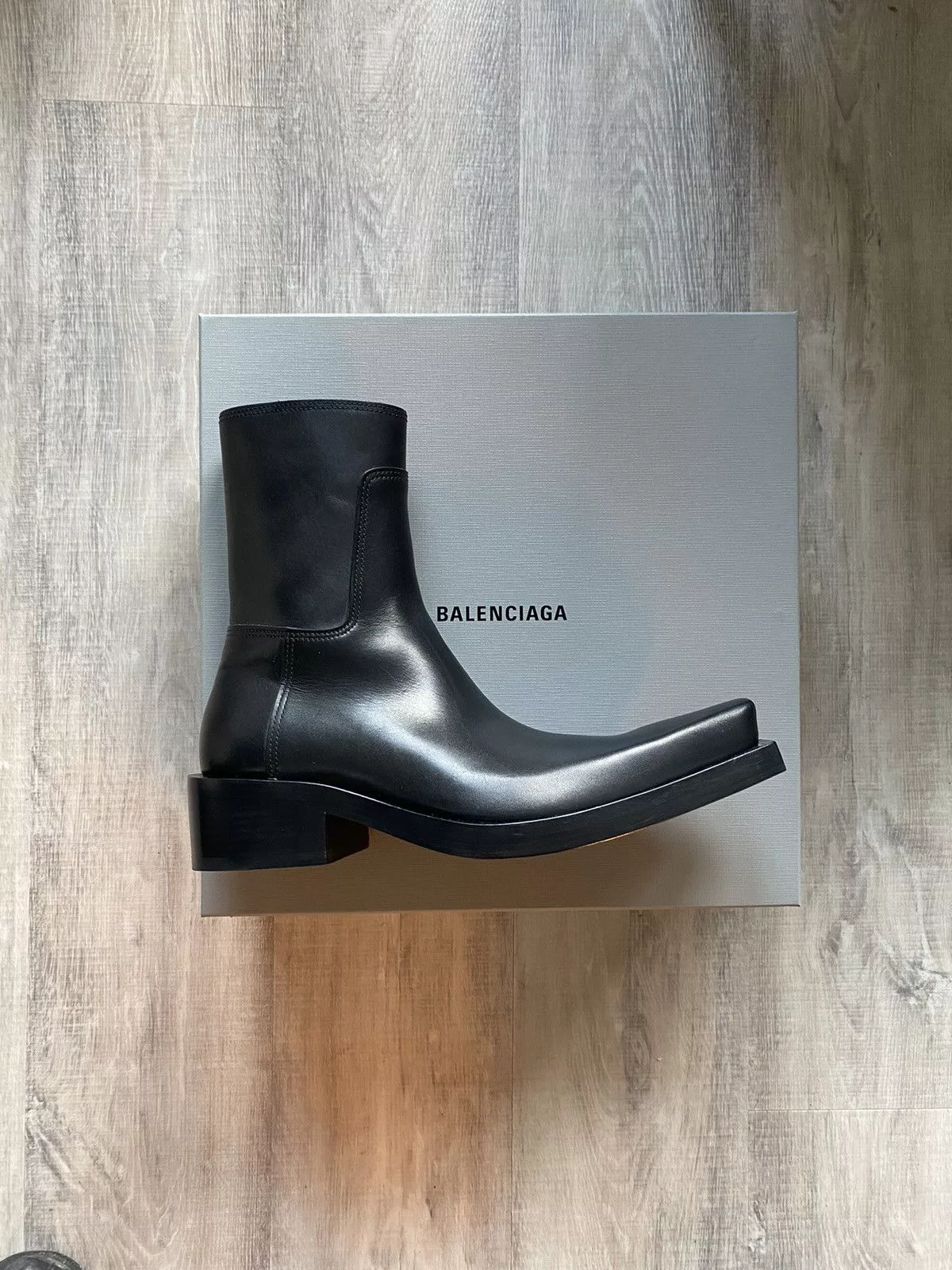 Balenciaga Boots Balenciaga EU44 Santiago Boots Black