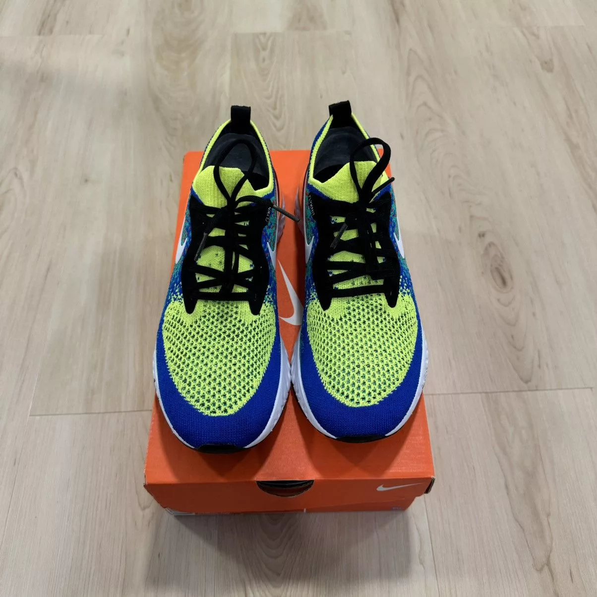 Nike Low Top Sneakers NIKE EPIC REACT FLYKNIT BELGIUM Green