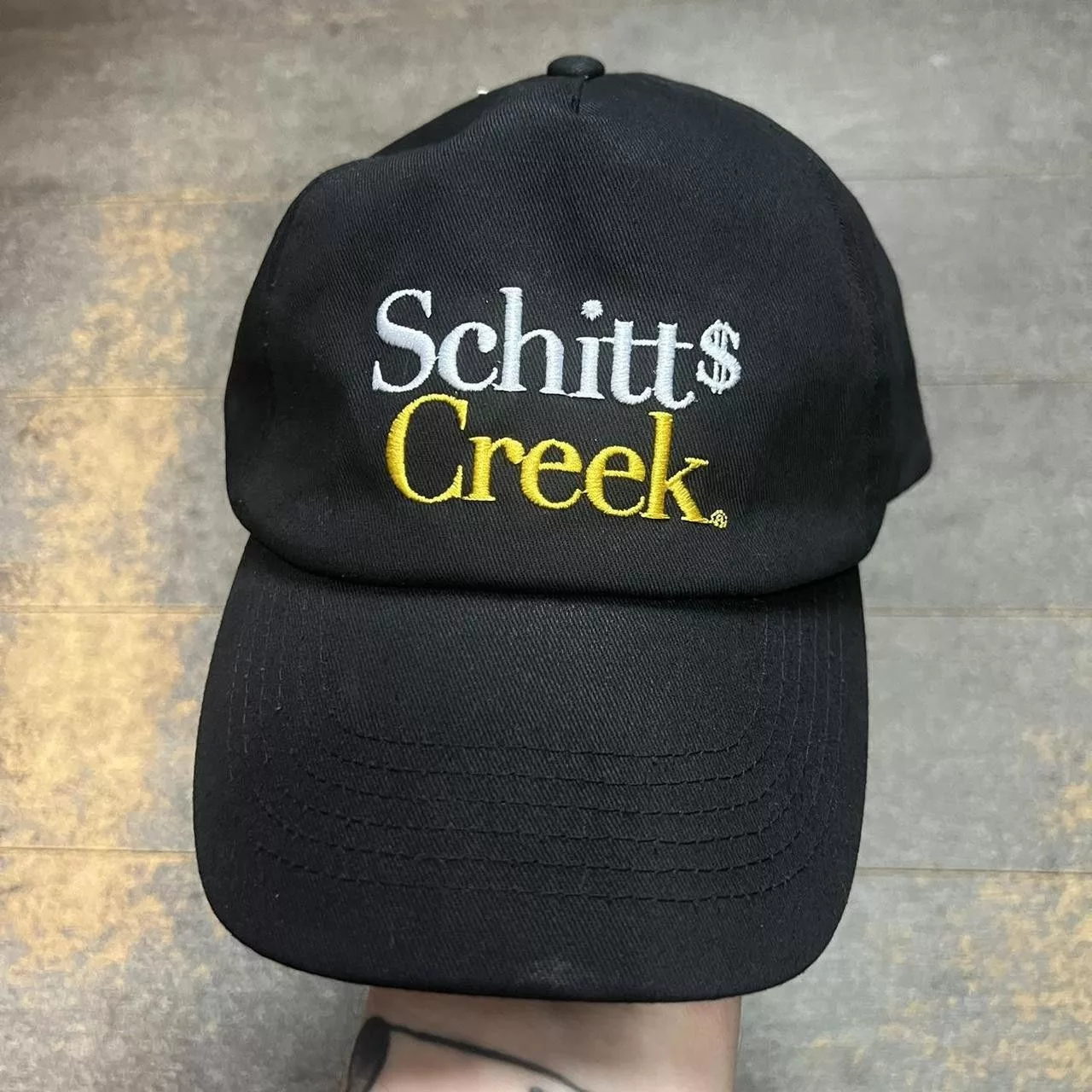 Designer Hats Designer Schitts Creek Snapback Hat Black