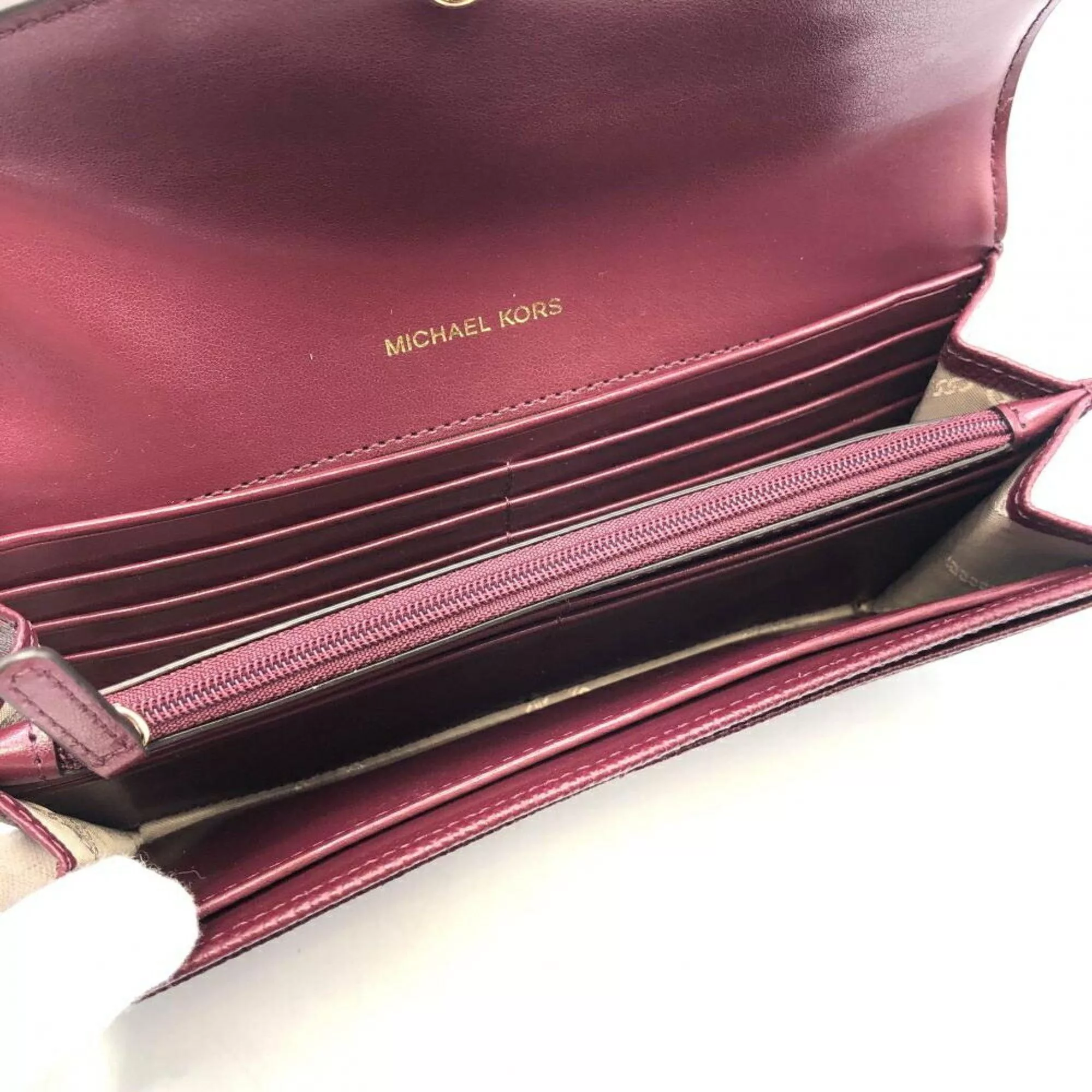 Michael Kors Wallets MICHAEL KORS Long Wallet Red Michael Kors