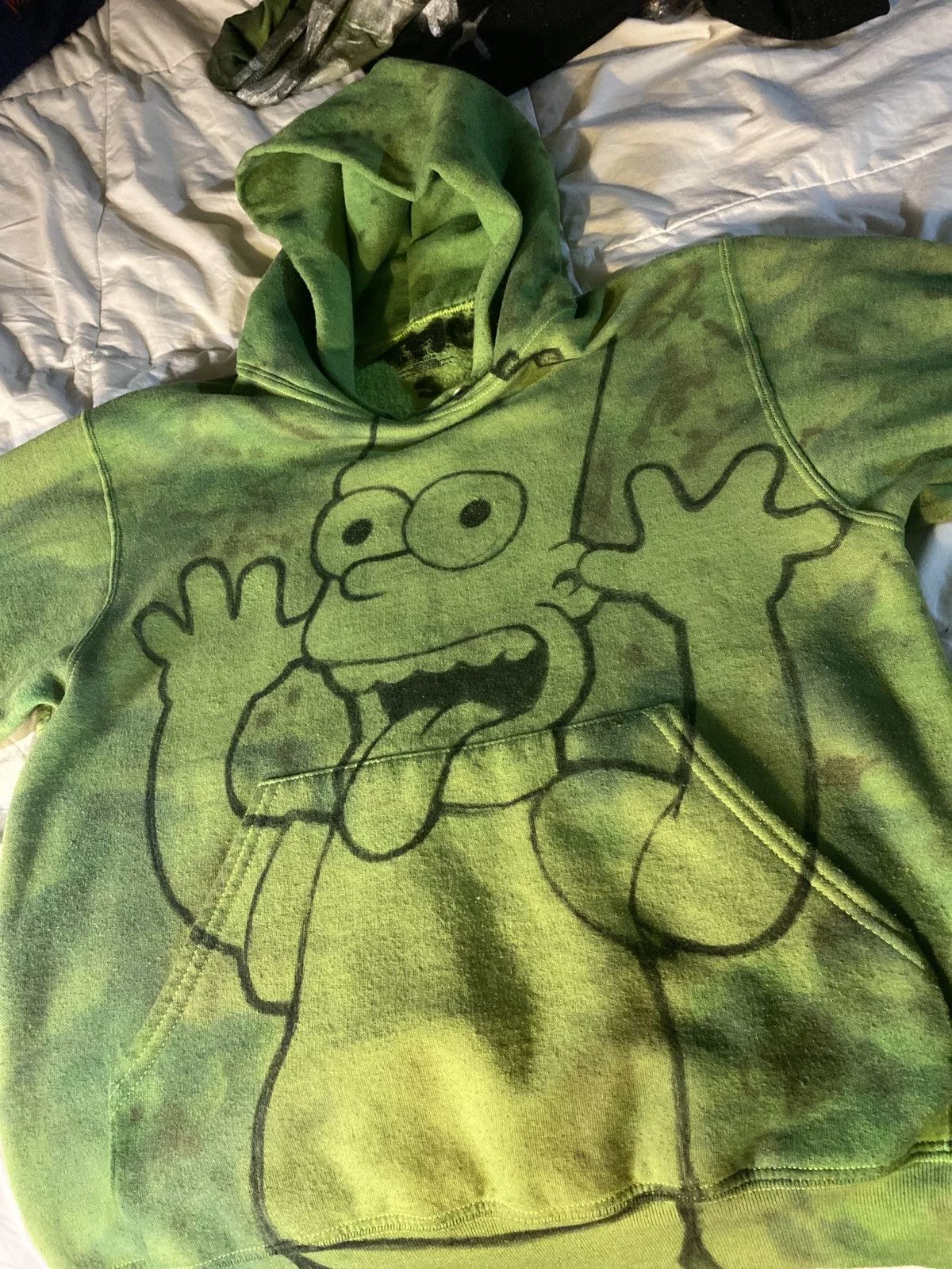 Other Sweaters Knitwear Other Slime green hoodie