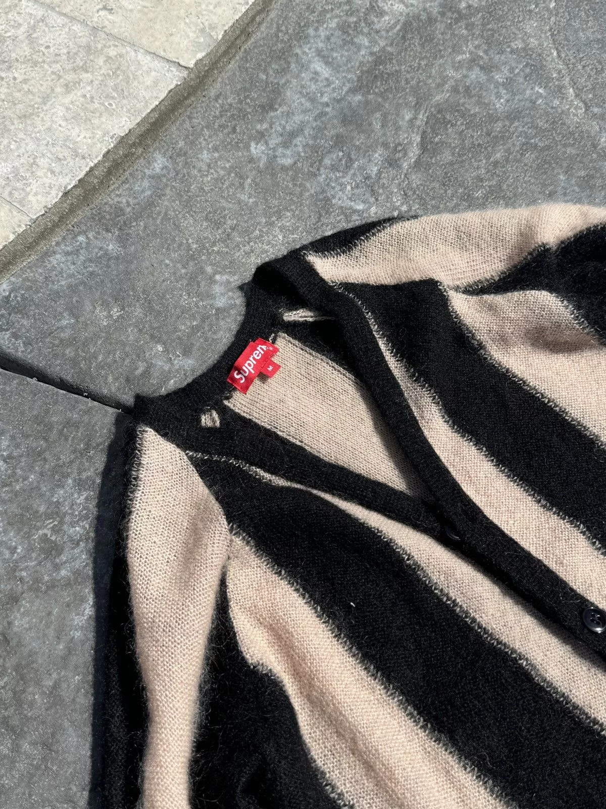 Supreme Sweaters Knitwear Supreme wool cardigan Black