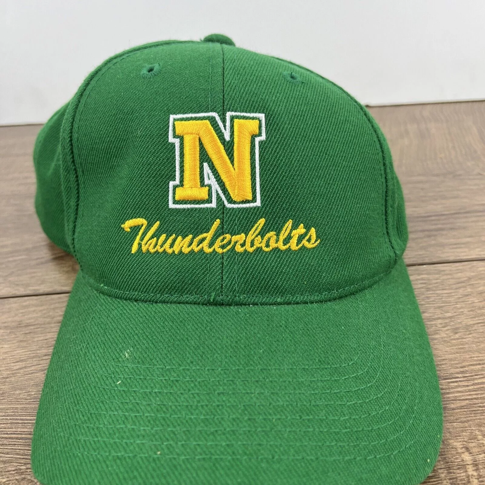 Other Hats Other N Thunderbolts Hat Thunderbolts Green Hat Snapback Adjustabl