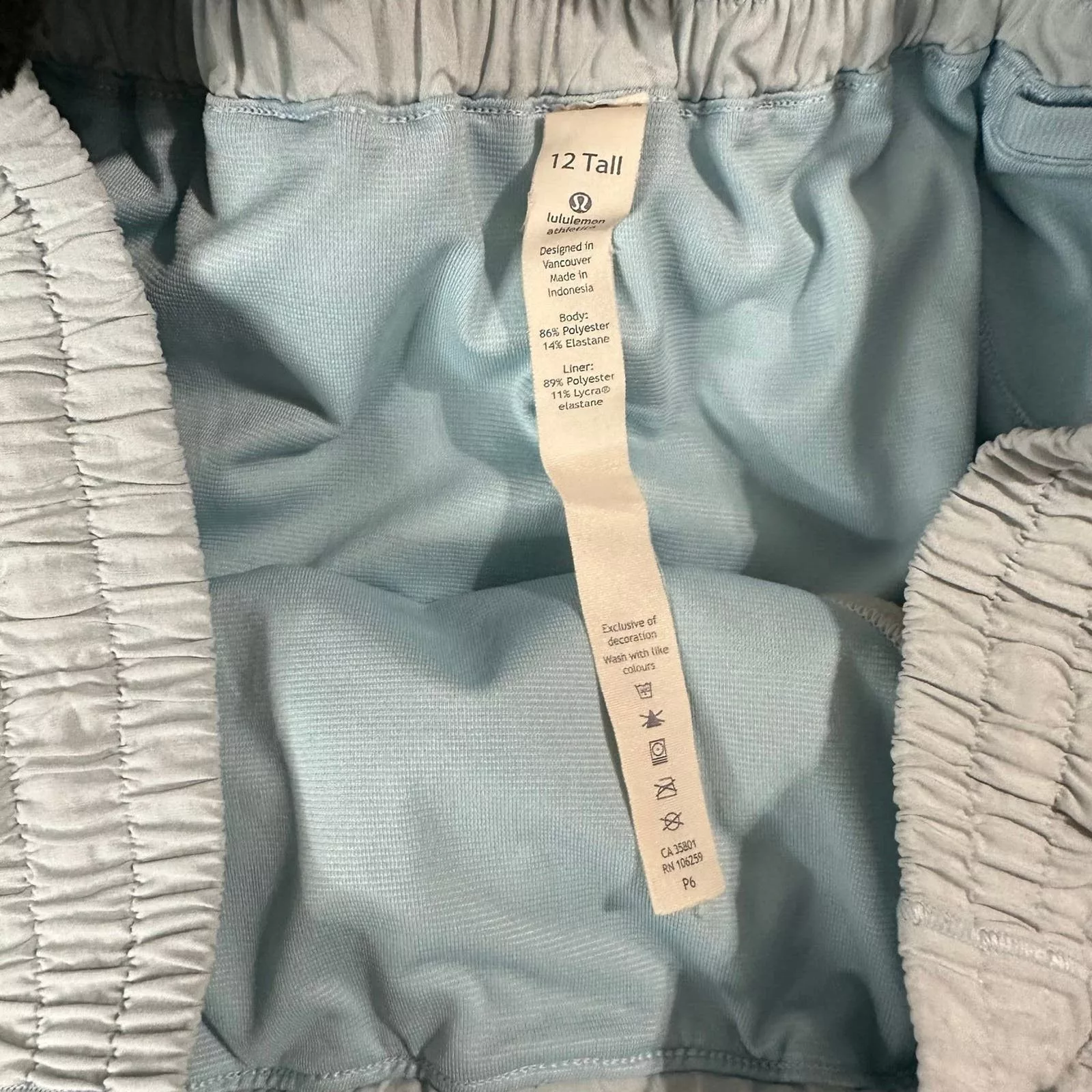 Lululemon Shorts Lululemon Hotty Hot Blue