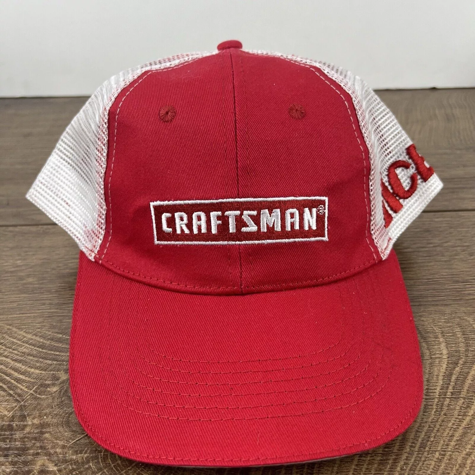Craftsman Hats Craftsman Hat Craftsman Tools Hat Adjustable Hat Red Hat Adu