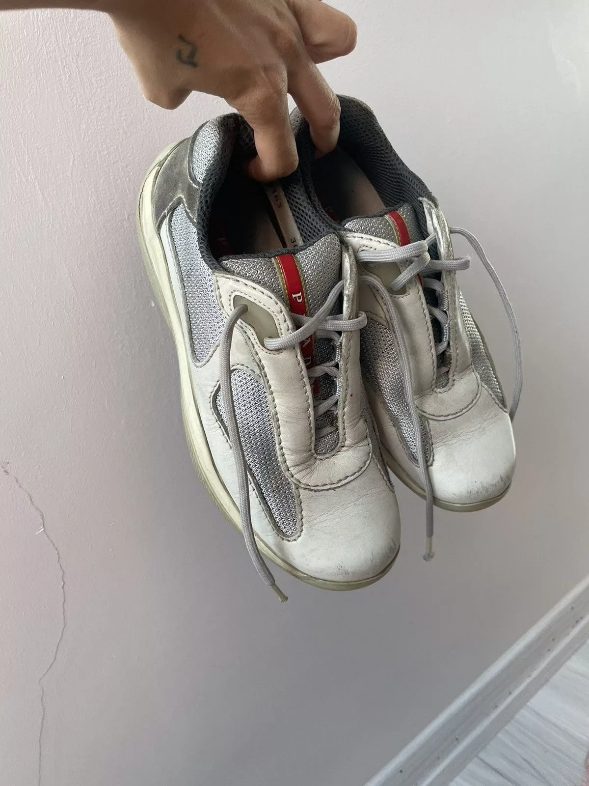 Prada Low Top Sneakers Prada shoes White