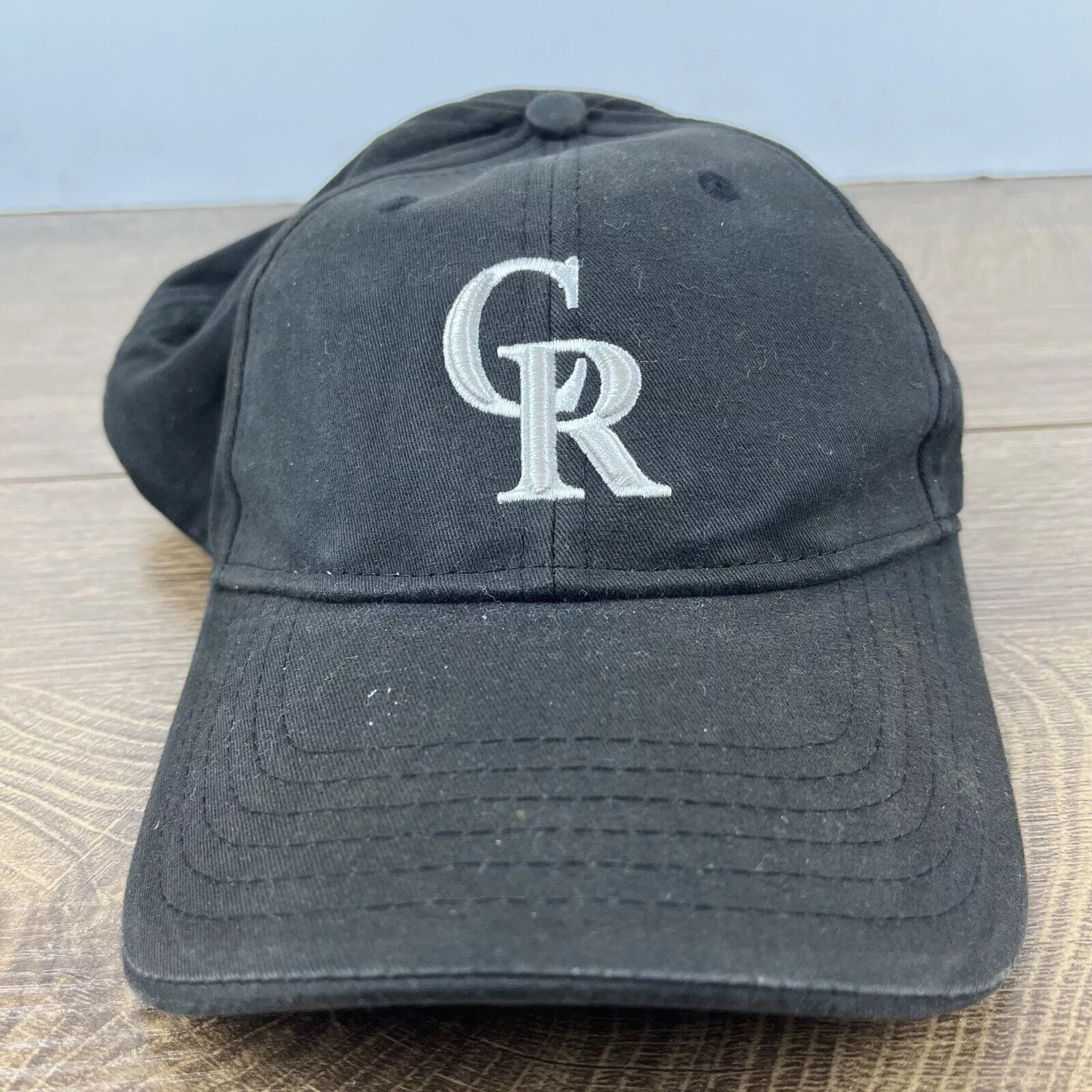 Other Hats Other Colorado Rockies MLB Hat Black Cap Hat Adjustable Hat Black