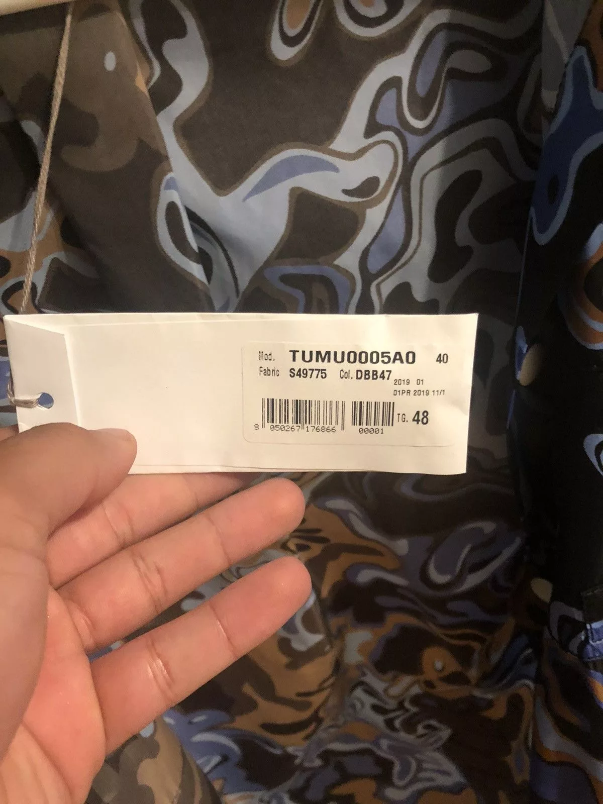 Marni Raincoats Marni dance bunny nylon coat Blue