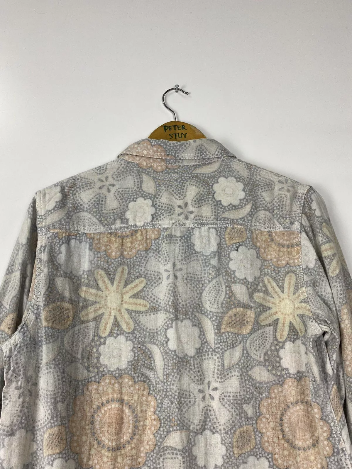 Vintage Shirts Button Ups Vintage Lukh & Jean Button up White