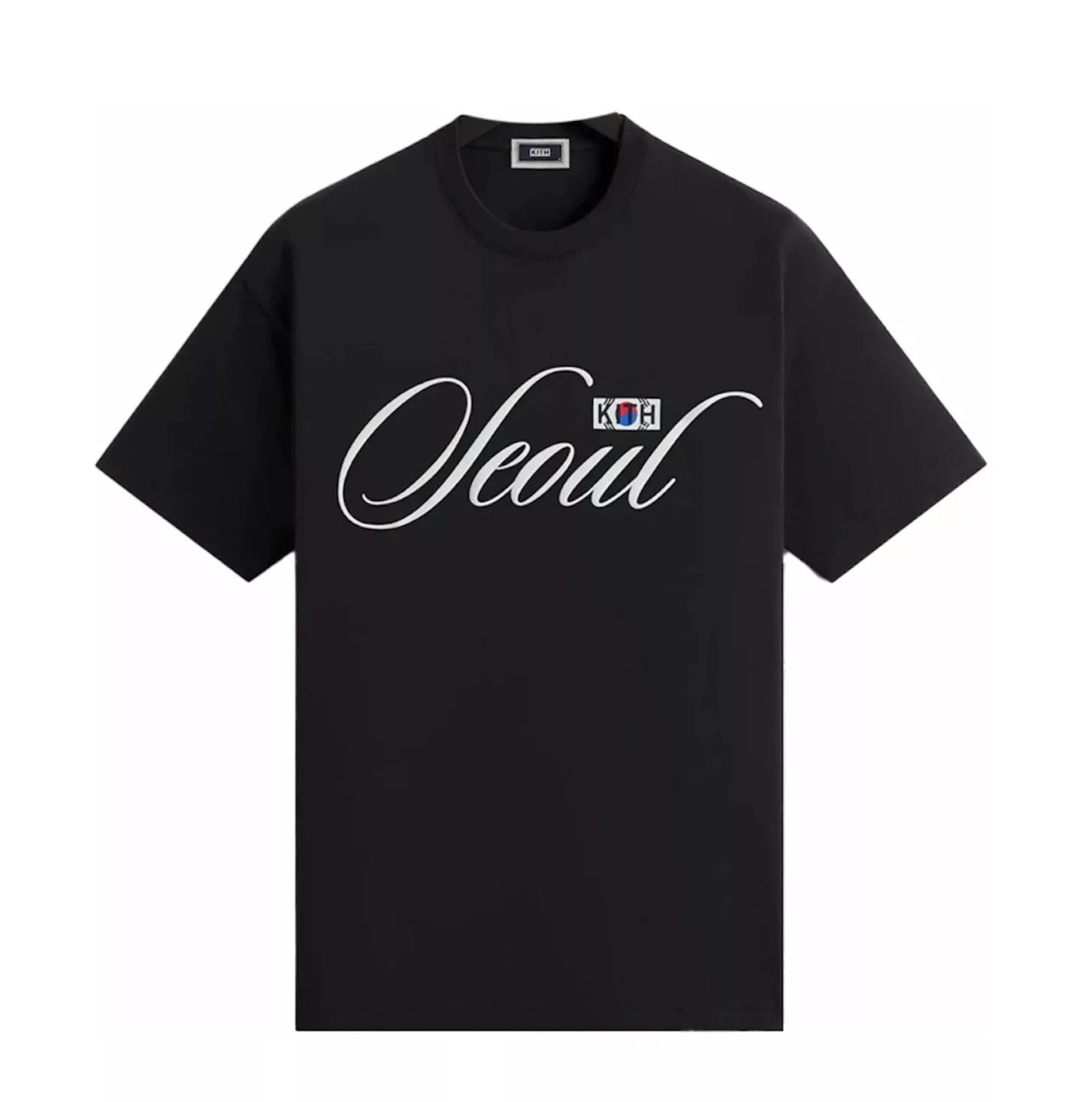 Kith Short Sleeve T Shirts Kith seoul tee Black