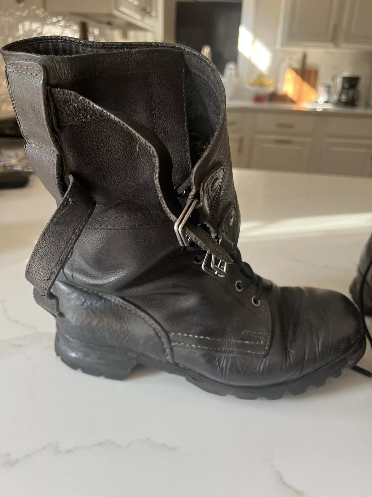 Vintage Boots Vintage Czech Paramilitary Boots Black