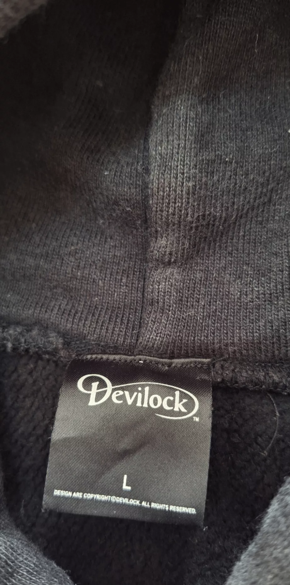 Devilock Sweatshirts Hoodies Devilock × Hysteric Glamour Vintage Devilock × Samurize Football As One Hoodie Black