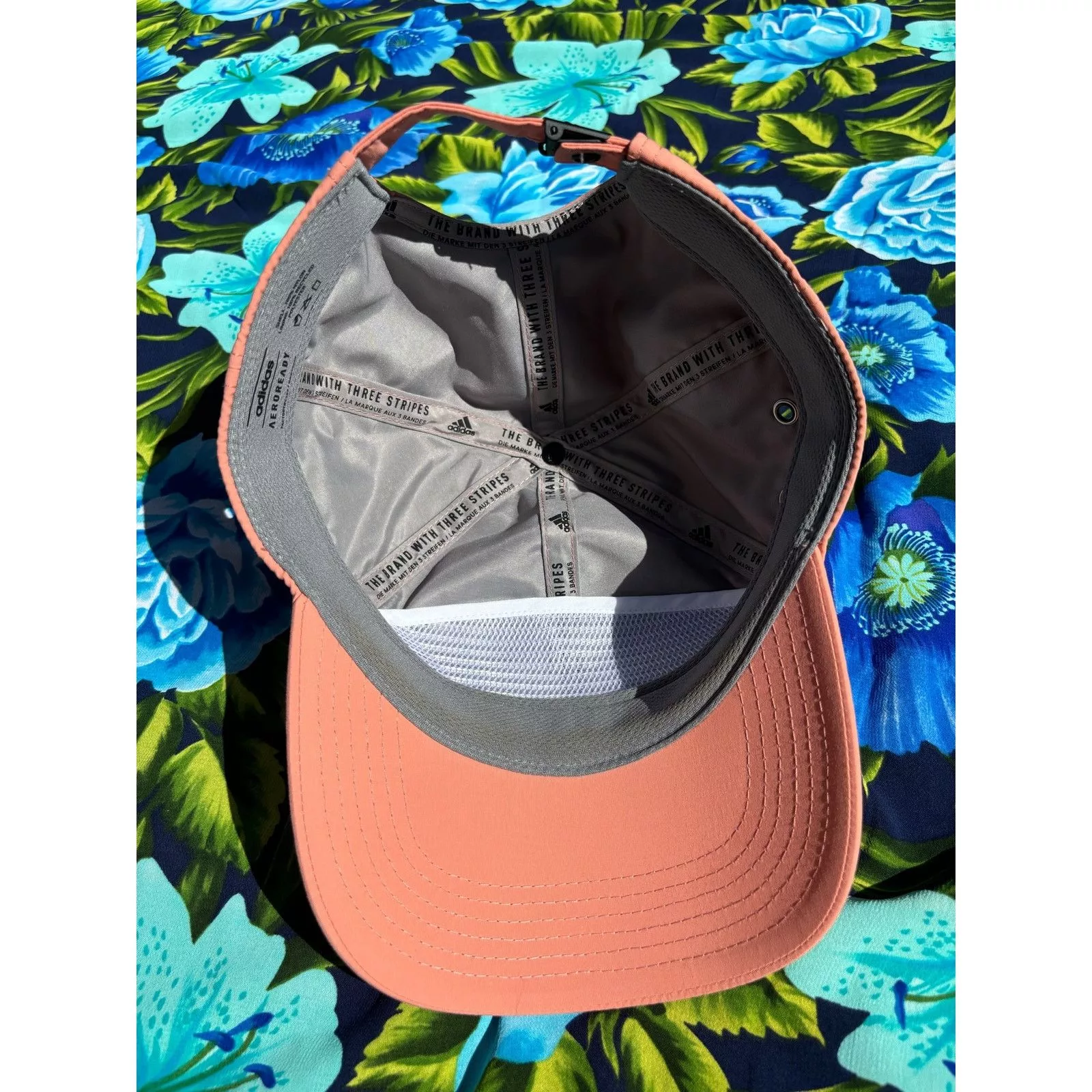 Adidas Hats Pink Adidas Adjustable Baseball Hat