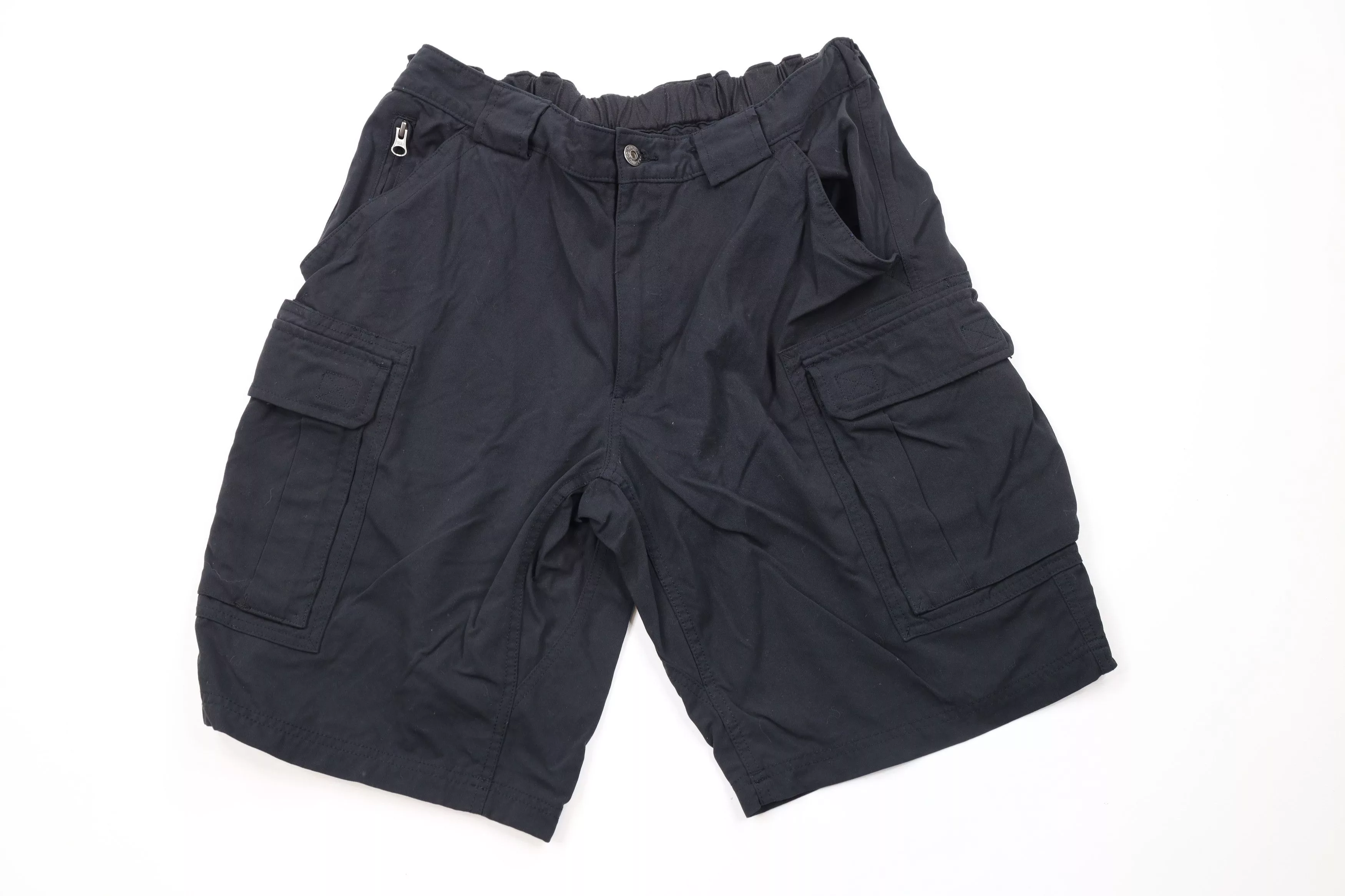 Duluth Trading Company Shorts Duluth Trading Company × Vintage Duluth Trading Co The Fly Cargo Shorts Black Stretch Nylon