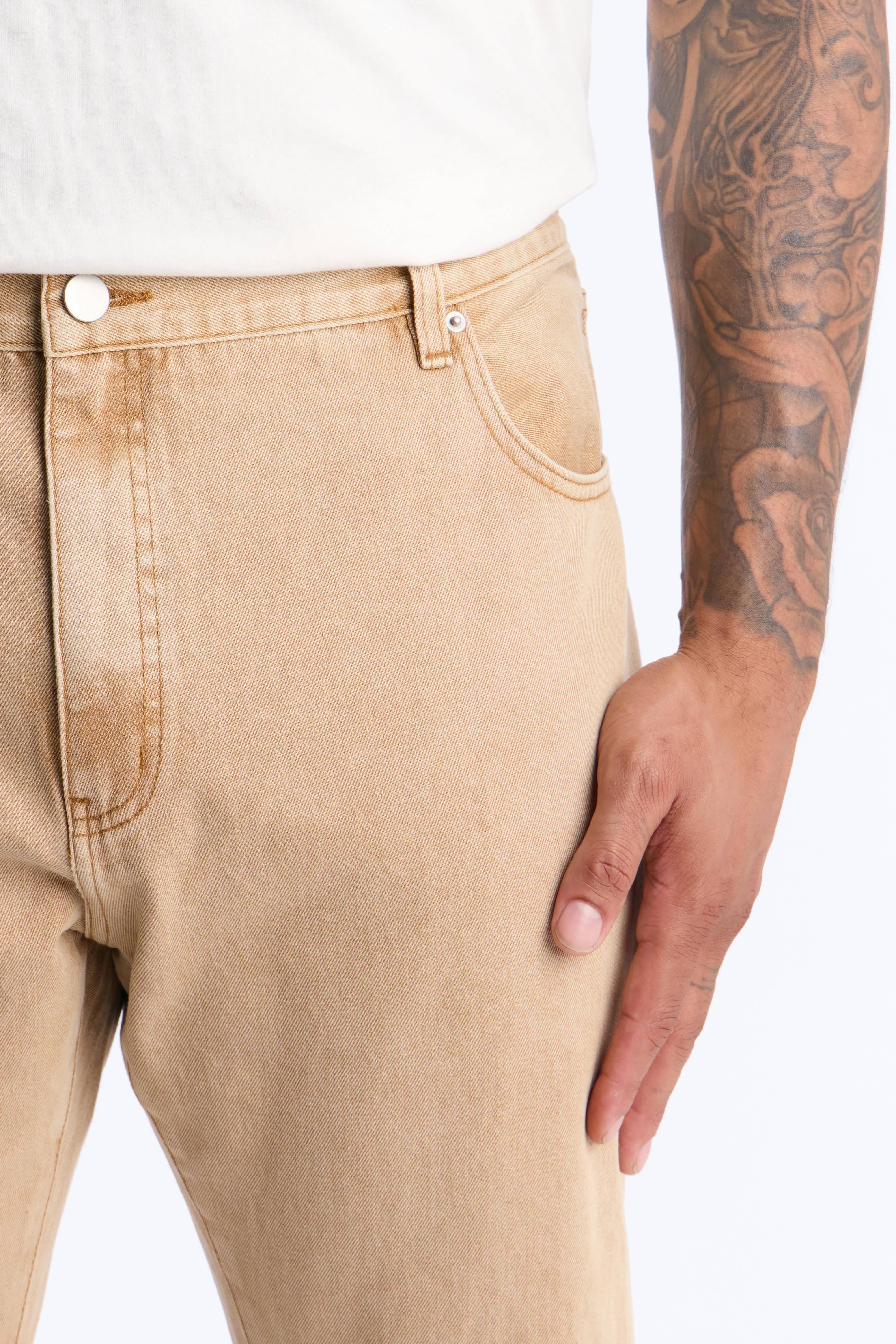 The Staple Slim Jean - Khaki
