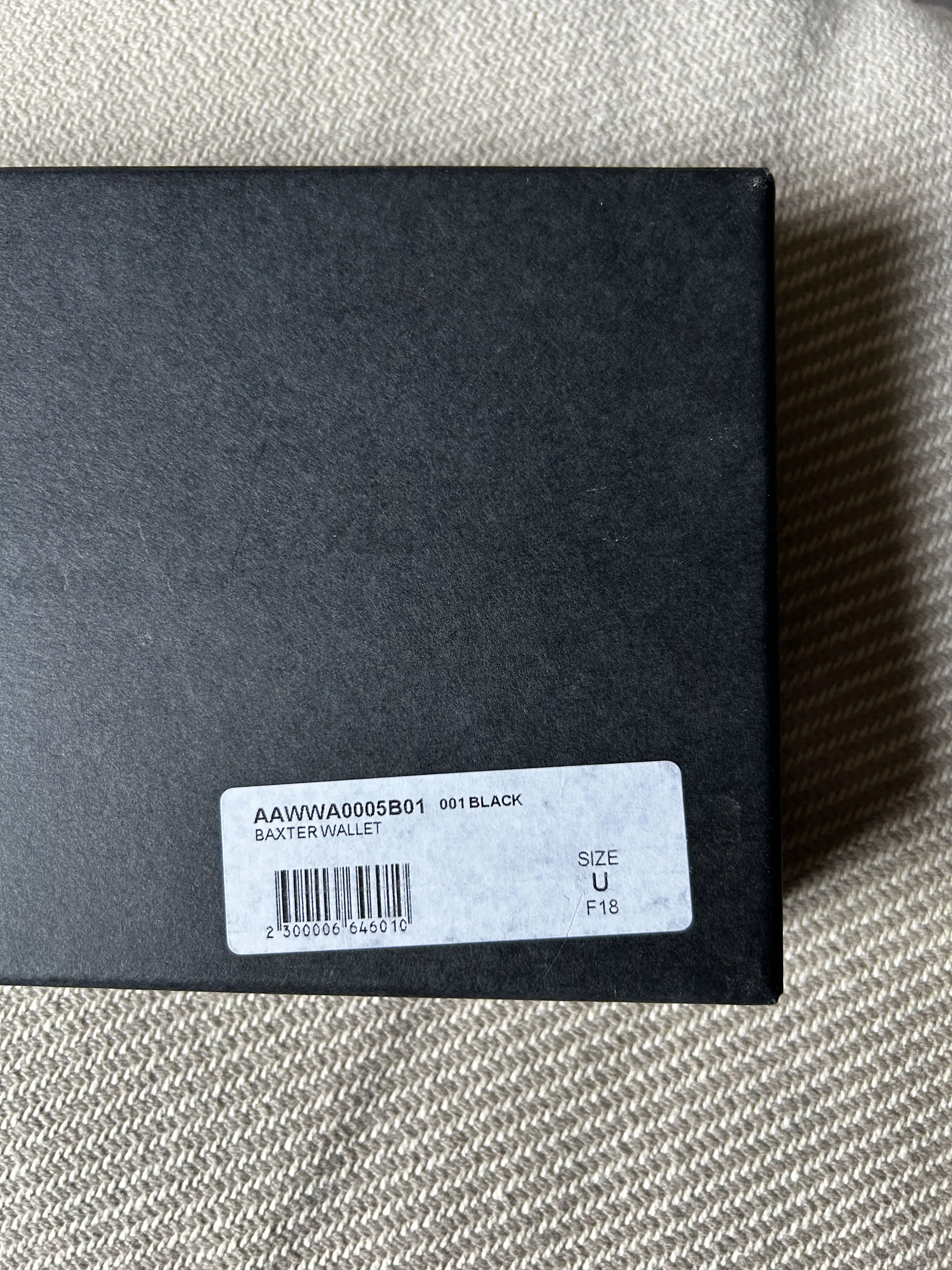 1017 ALYX 9SM Wallets 1017 ALYX 9SM BAXTER WALLET Black