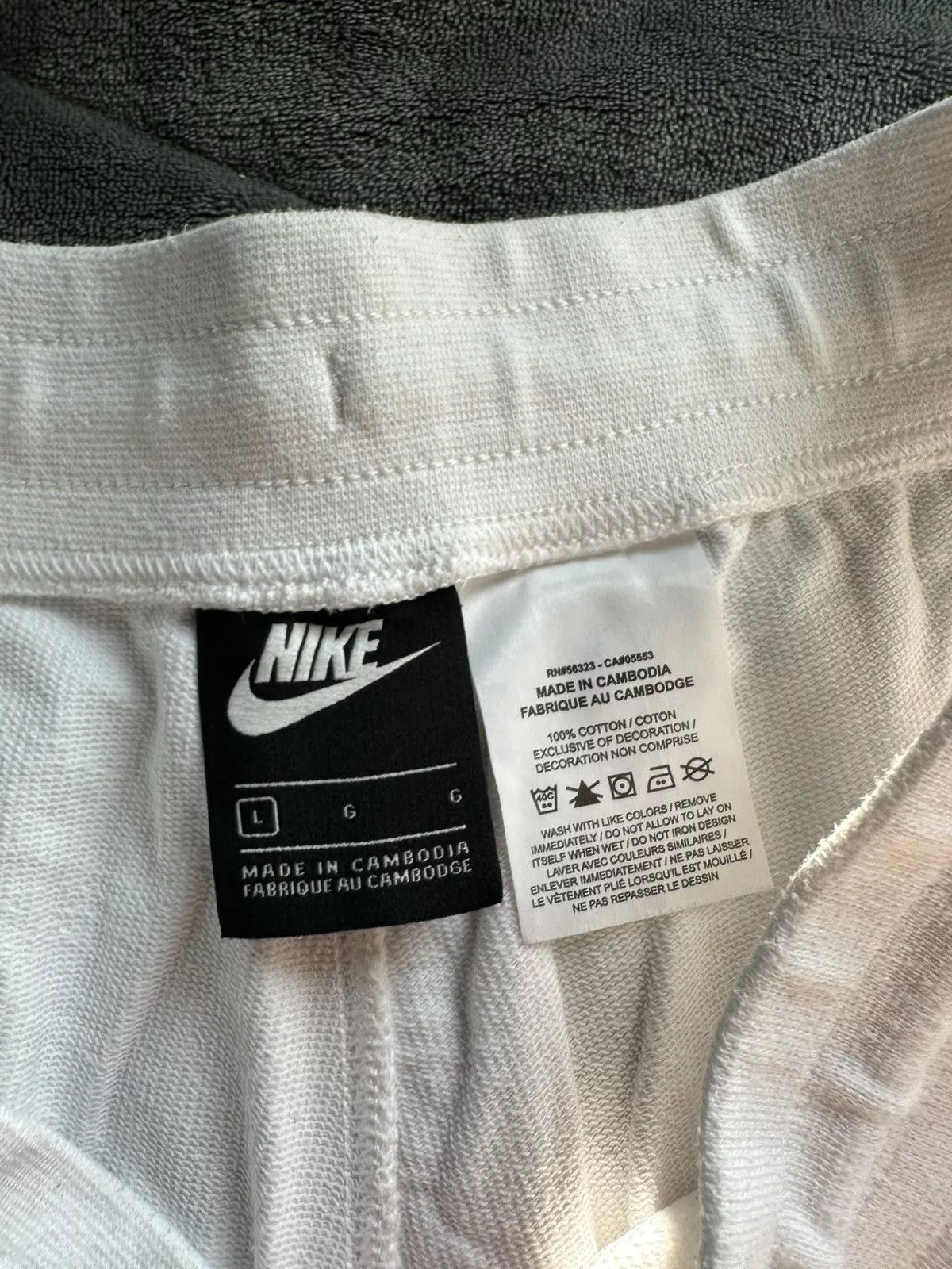 Nike shorts White