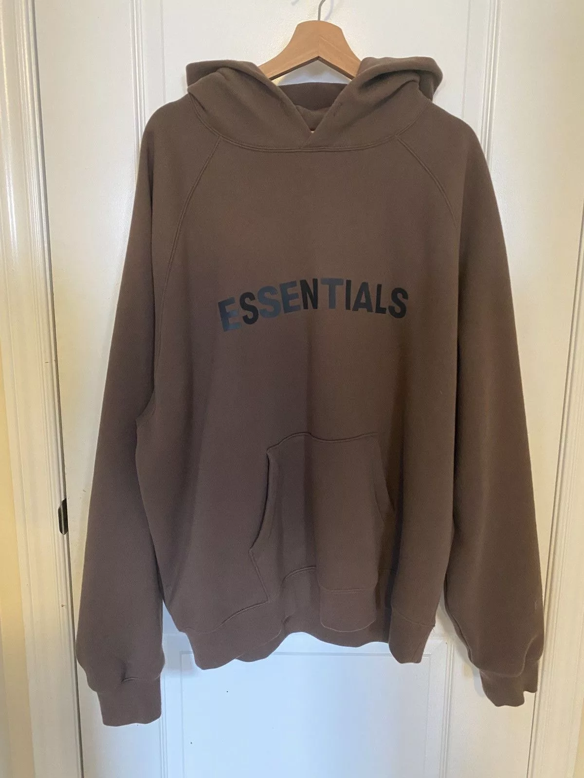 Essentials Sweatshirts Hoodies Essentials × Fear of God Fear of God Essentials Brown Hoodie
