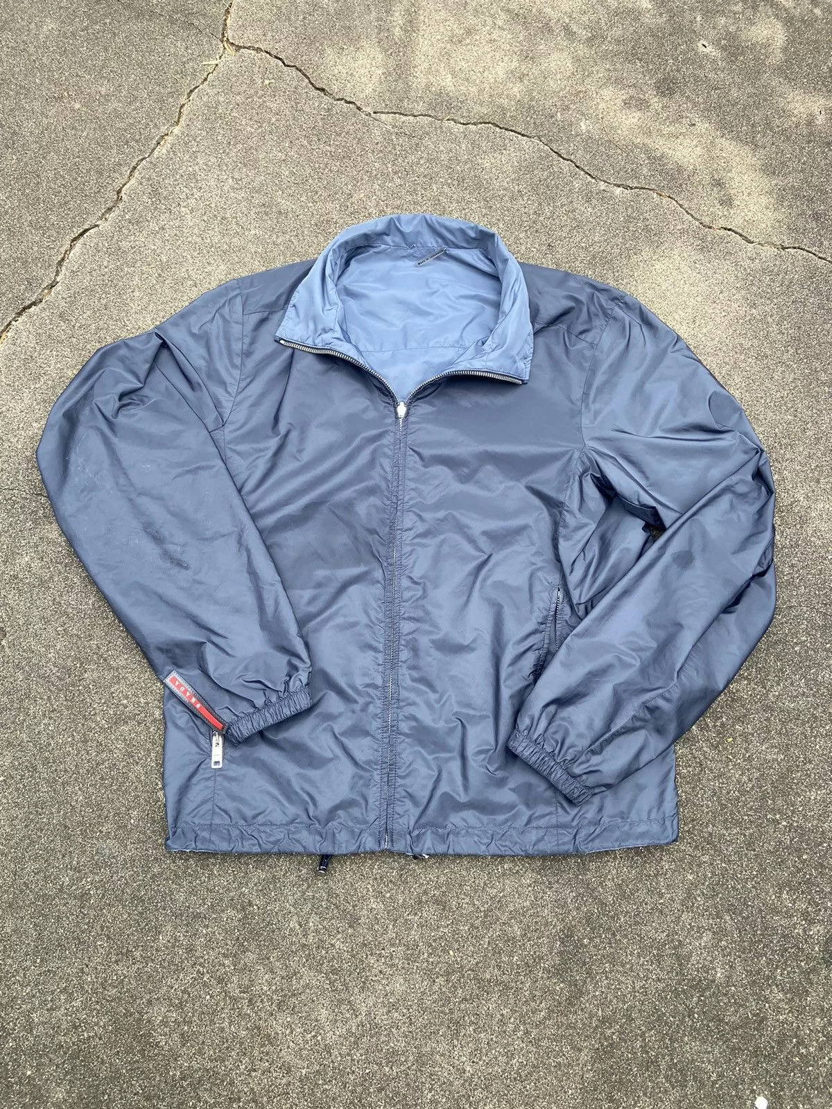 Prada Light Jackets 2017 Prada Reversible Jacket Blue Avant-Garde