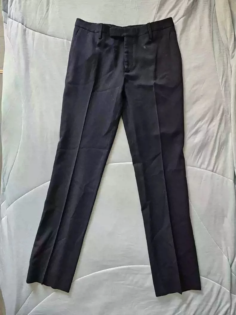 Saint Laurent Paris Casual Pants Saint Laurent Paris Saint laurent slp 15 blue wool trousers Black