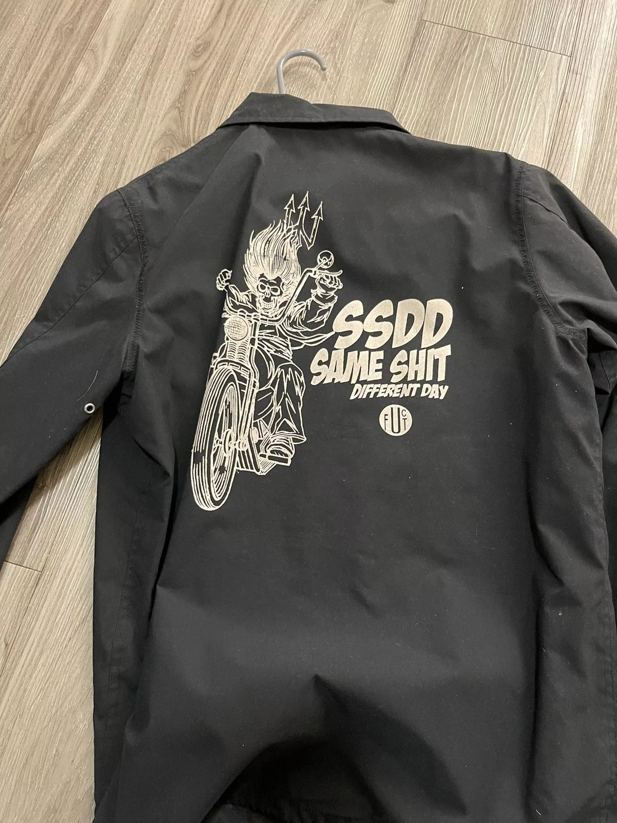 FUCT Light Jackets FUCT × SSDD FUCT SSDD Jacket Black