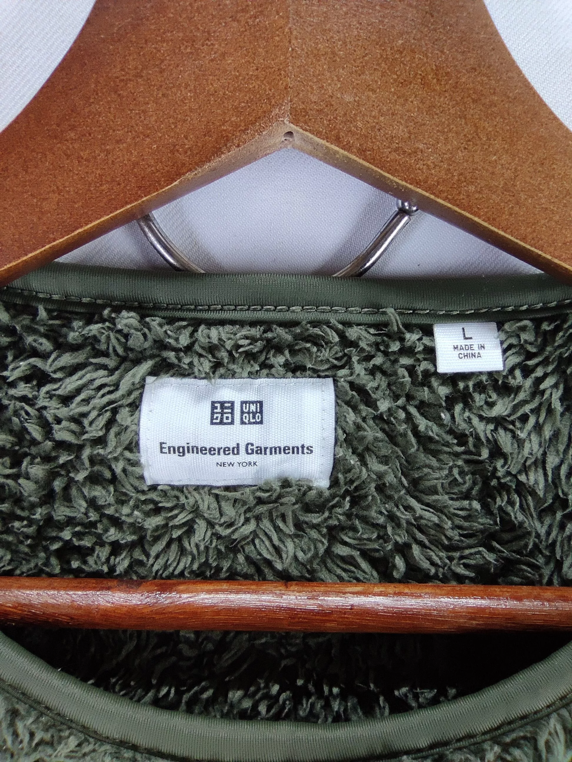 Engineered Garments Sweaters Knitwear Engineered Garments × Uniqlo Engineered Garments X Uniqlo Fleece Sweatersss Green Streetwear